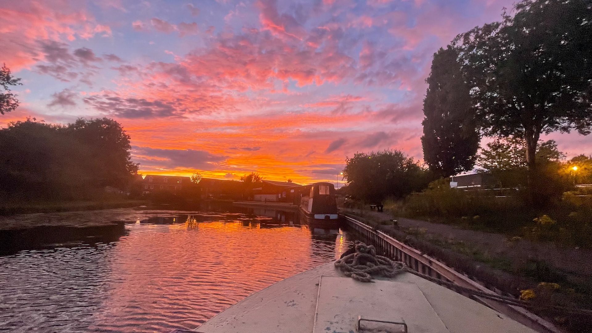 Sun was going down at Brownhills