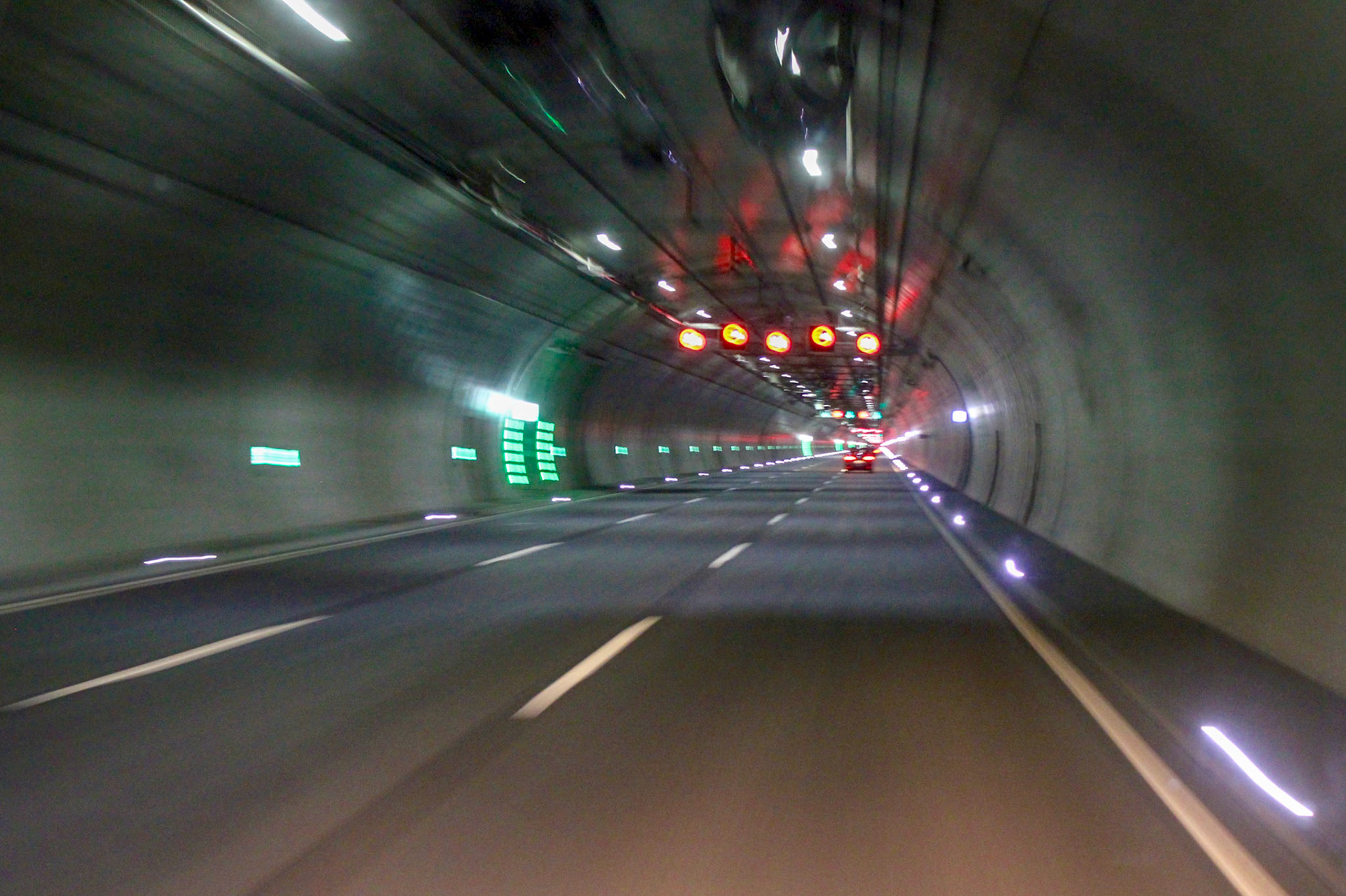 Driving through the motorways in Germany on the way to Berlin we pass through this and many other tunnels.