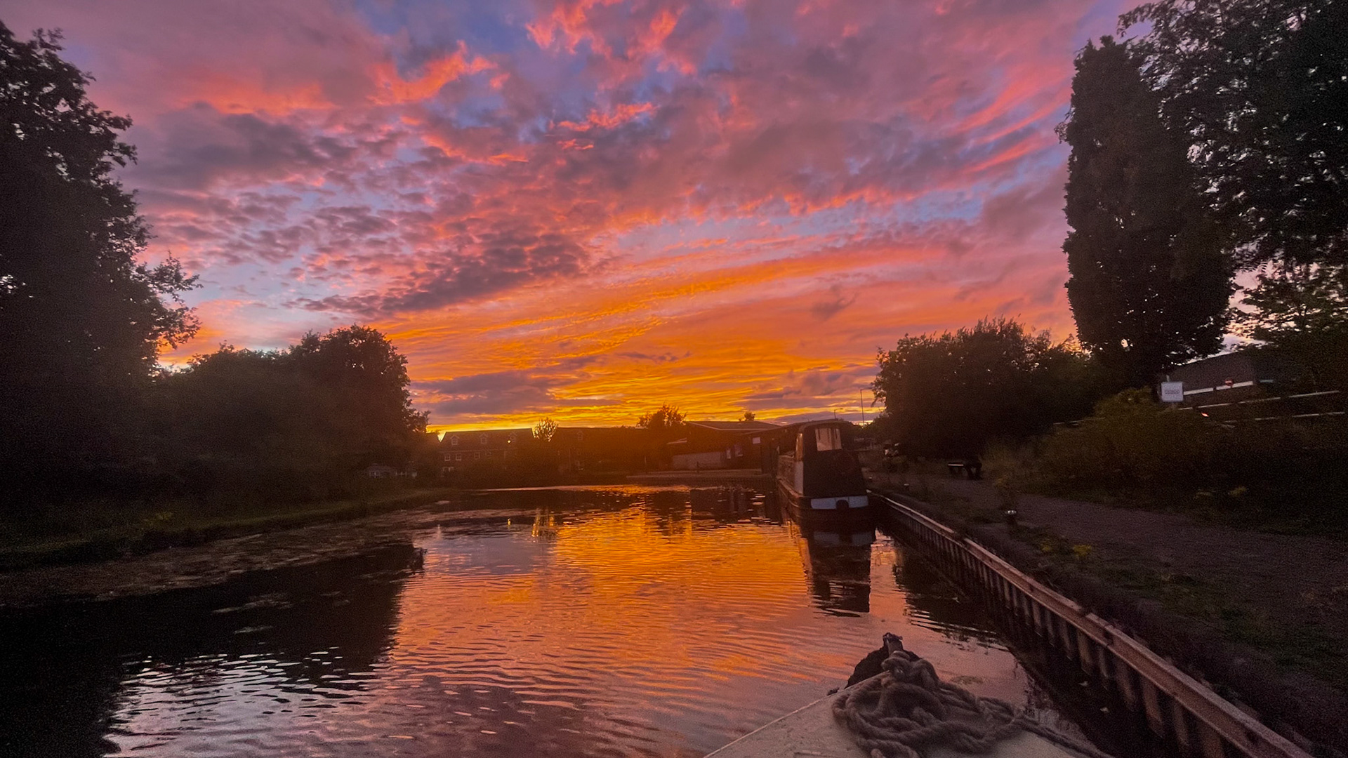 Sun was going down at Brownhills
