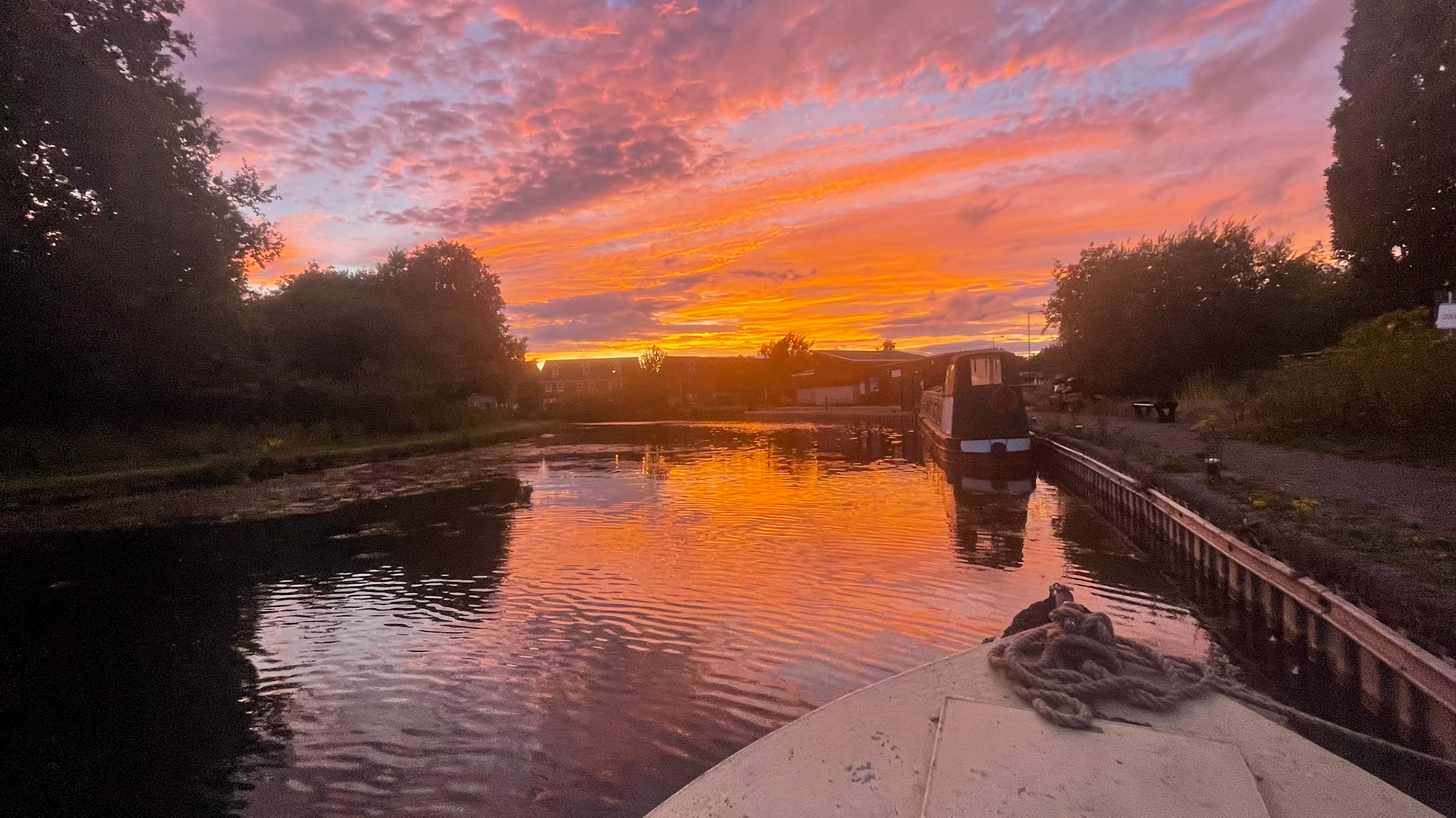Sun was going down at Brownhills
