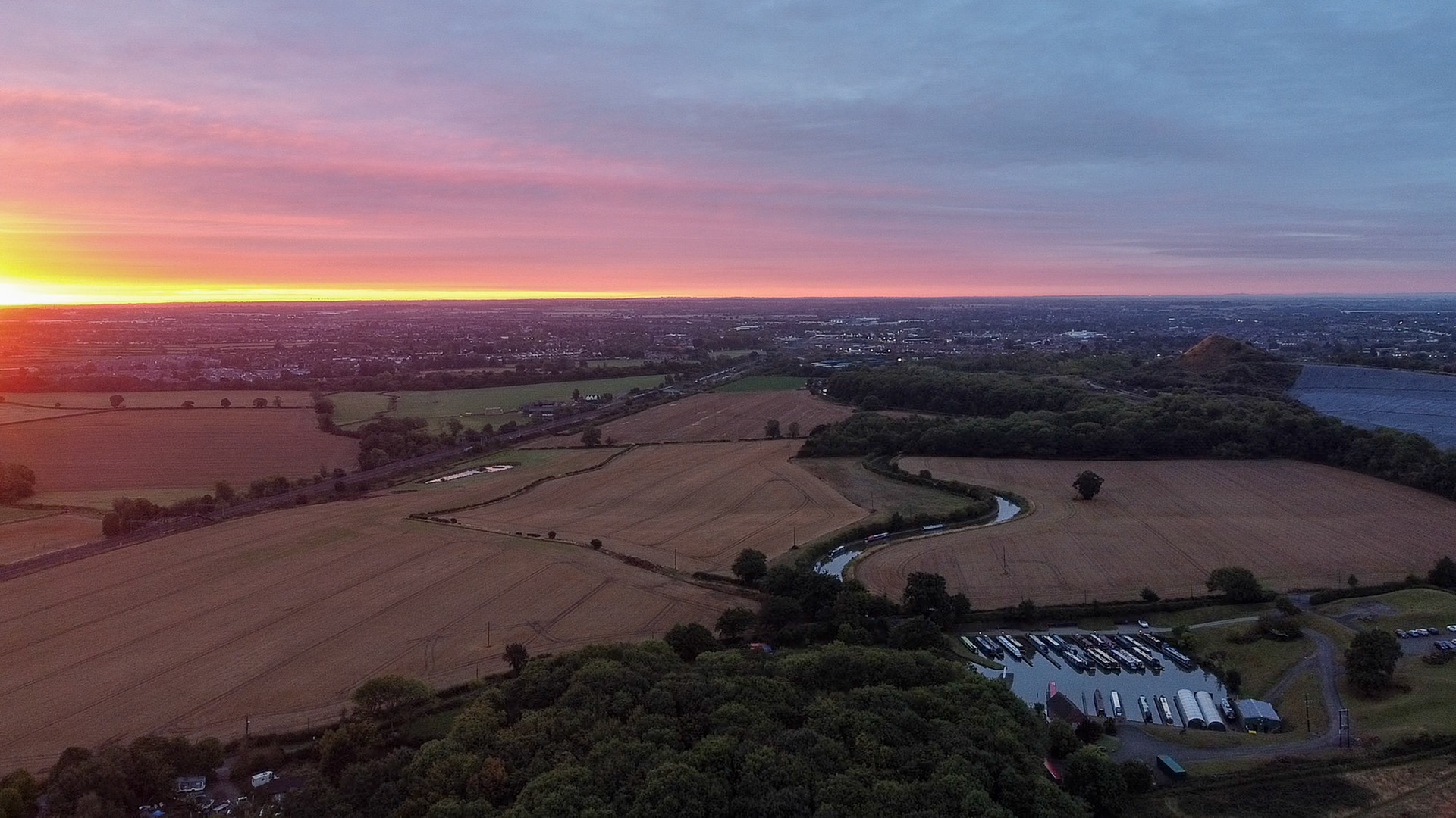 Sunrise over Springwood Haven