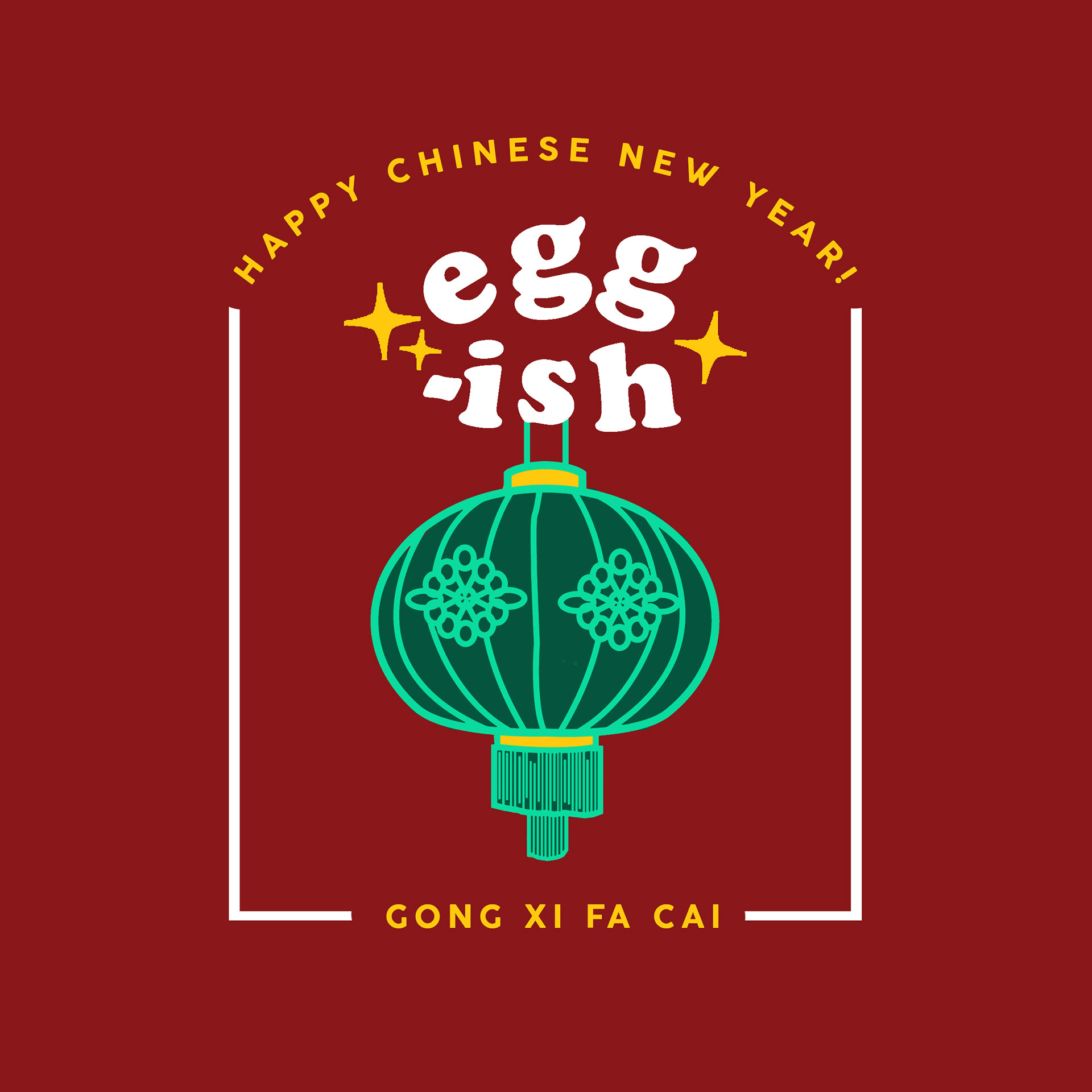 Egg-ish's IG posting during Chinese New Year