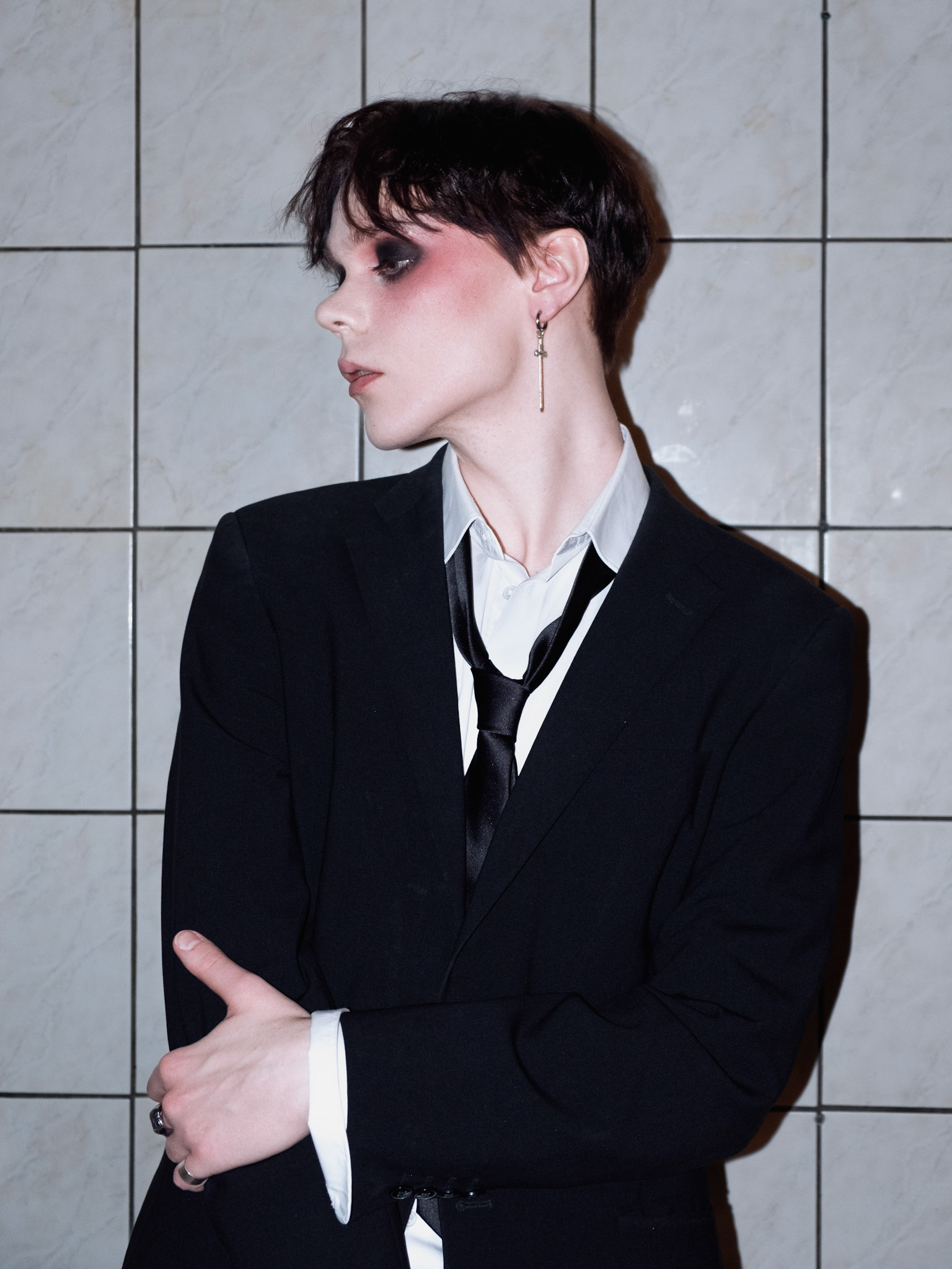 Iida Hannuksela album photoshoot, Helsinki 