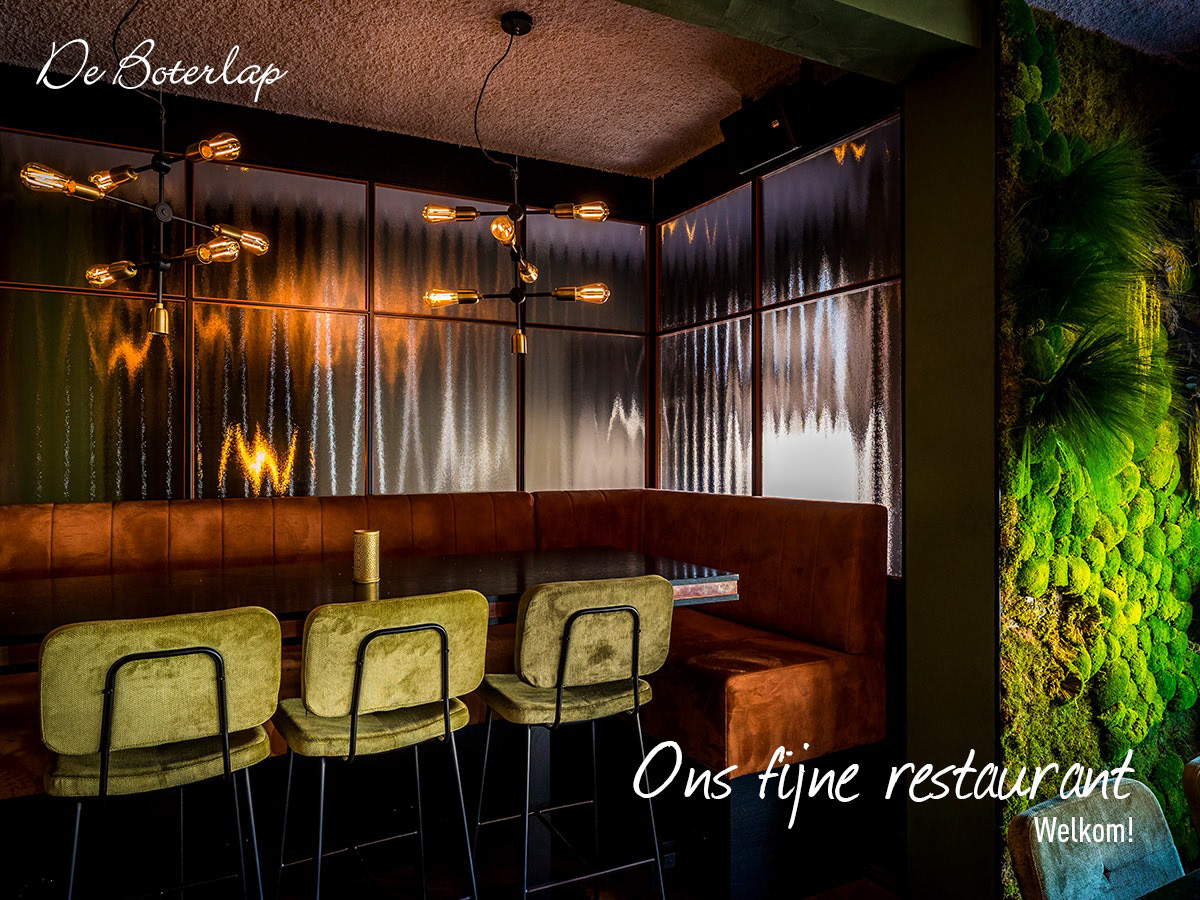 Restaurant ontwerp Boterlap Harderwijk