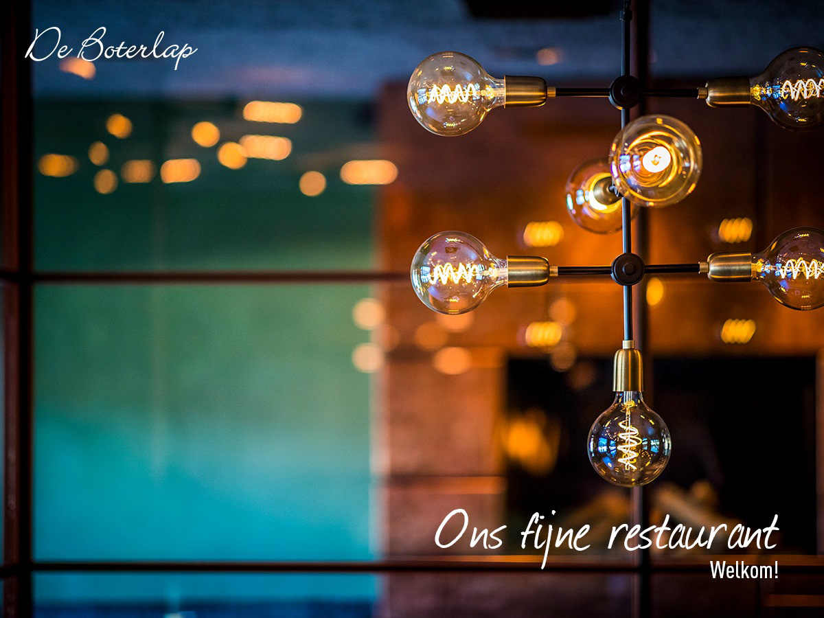 Restaurant ontwerp Boterlap Harderwijk
