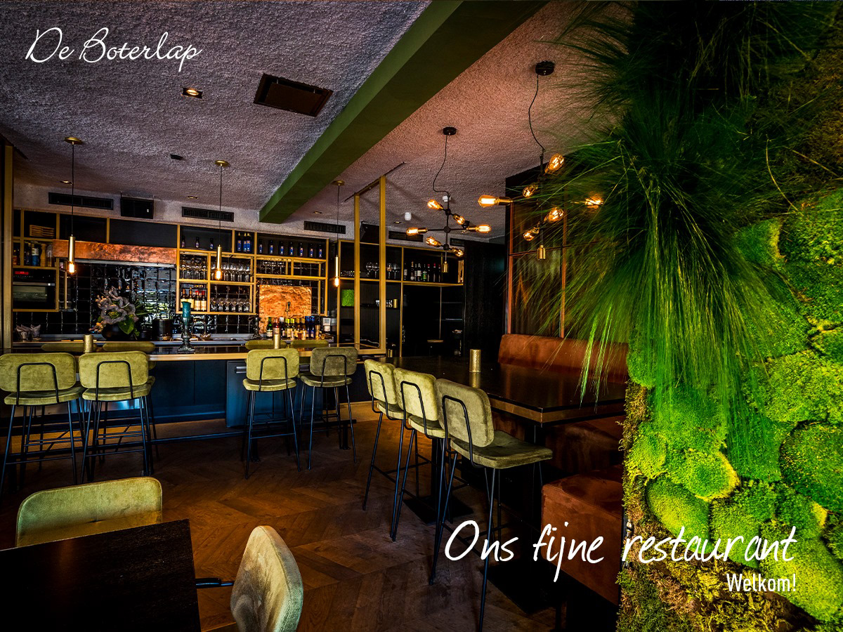 Restaurant ontwerp Boterlap Harderwijk
