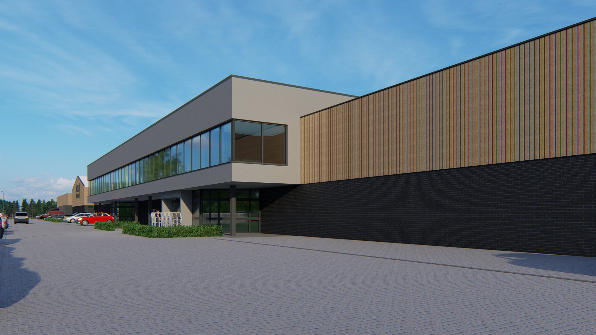 Gevel ontwerp Boer Staphorst 