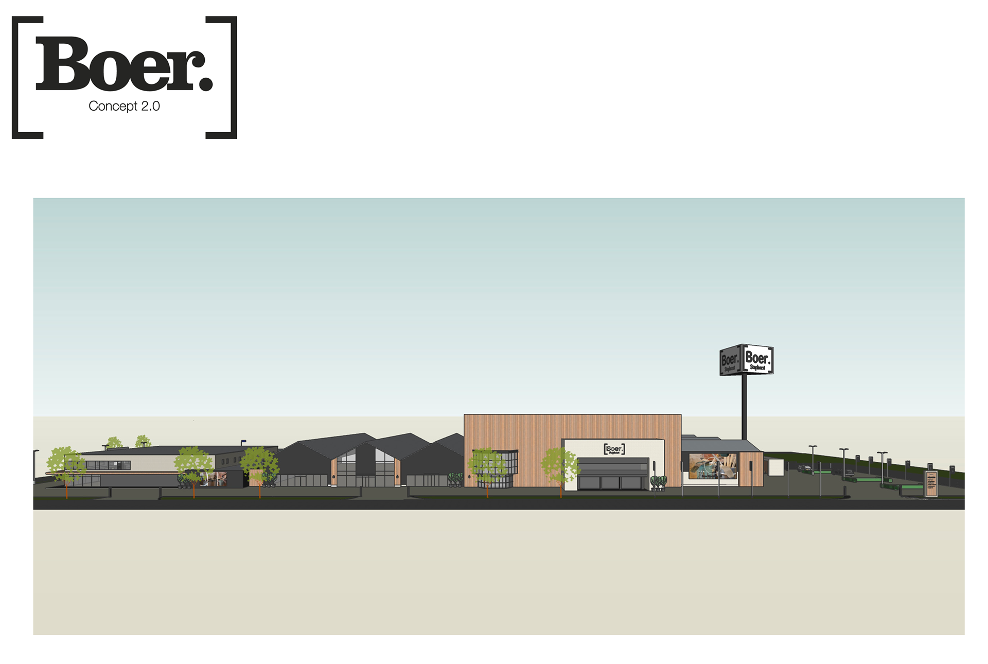 Gevel ontwerp Boer Staphorst 