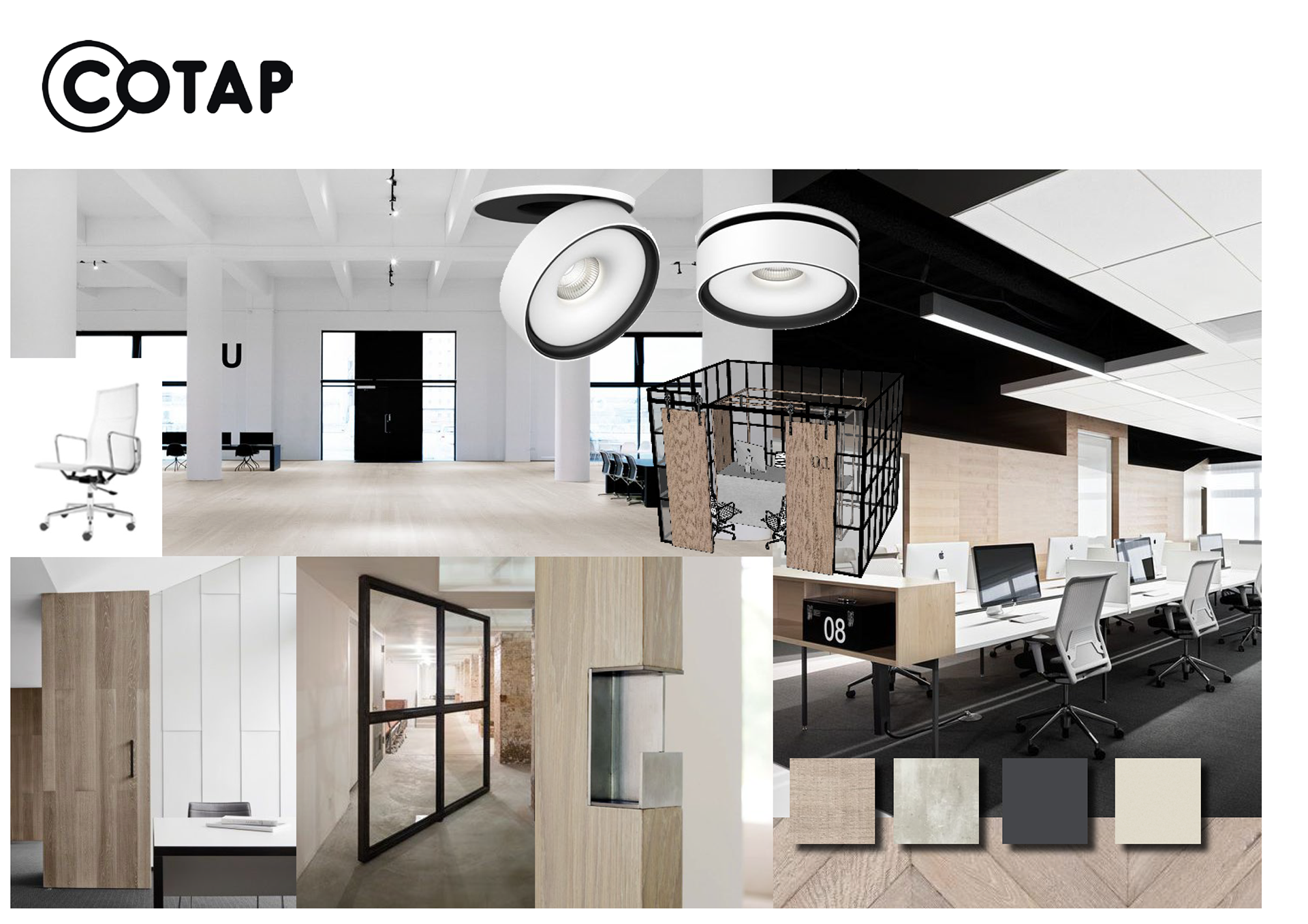 Interieur / kantoor ontwerp  Cotap Genemuiden