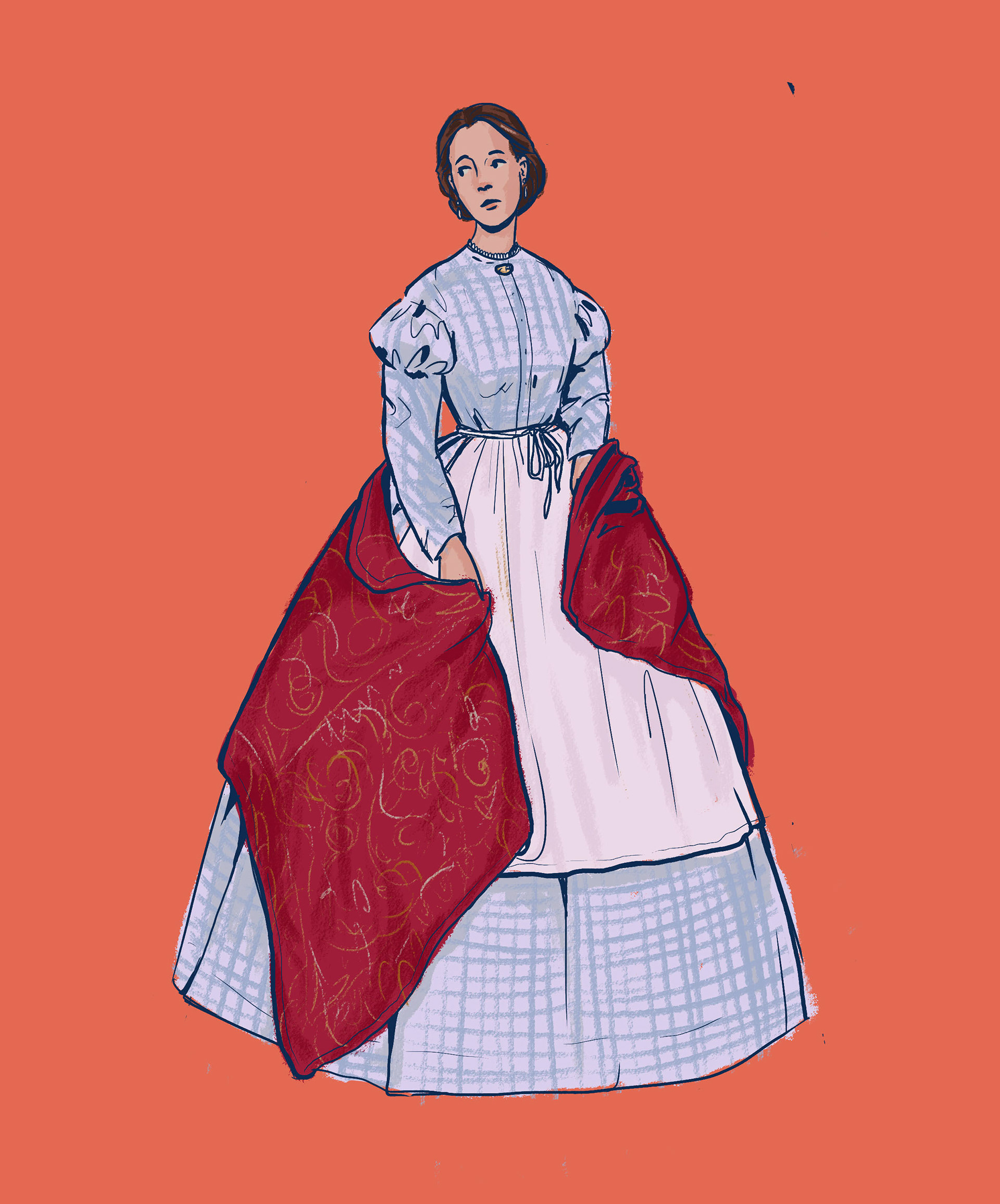 1860s fashion, Photoshop