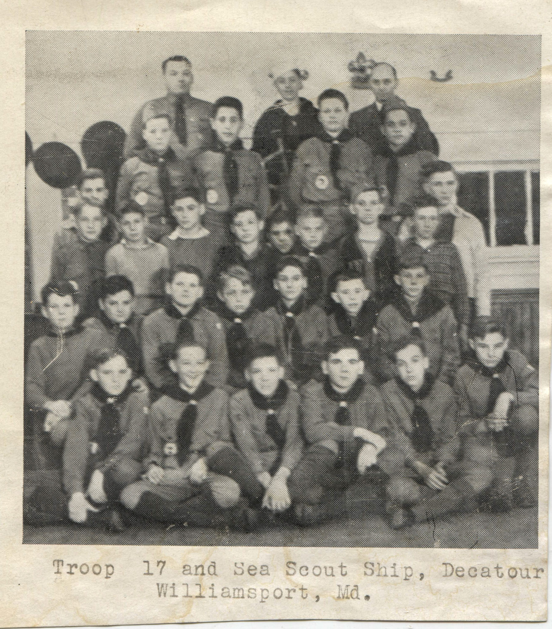Troop 17 and Sea Scout Ship, Decatour, Williamsport, MD