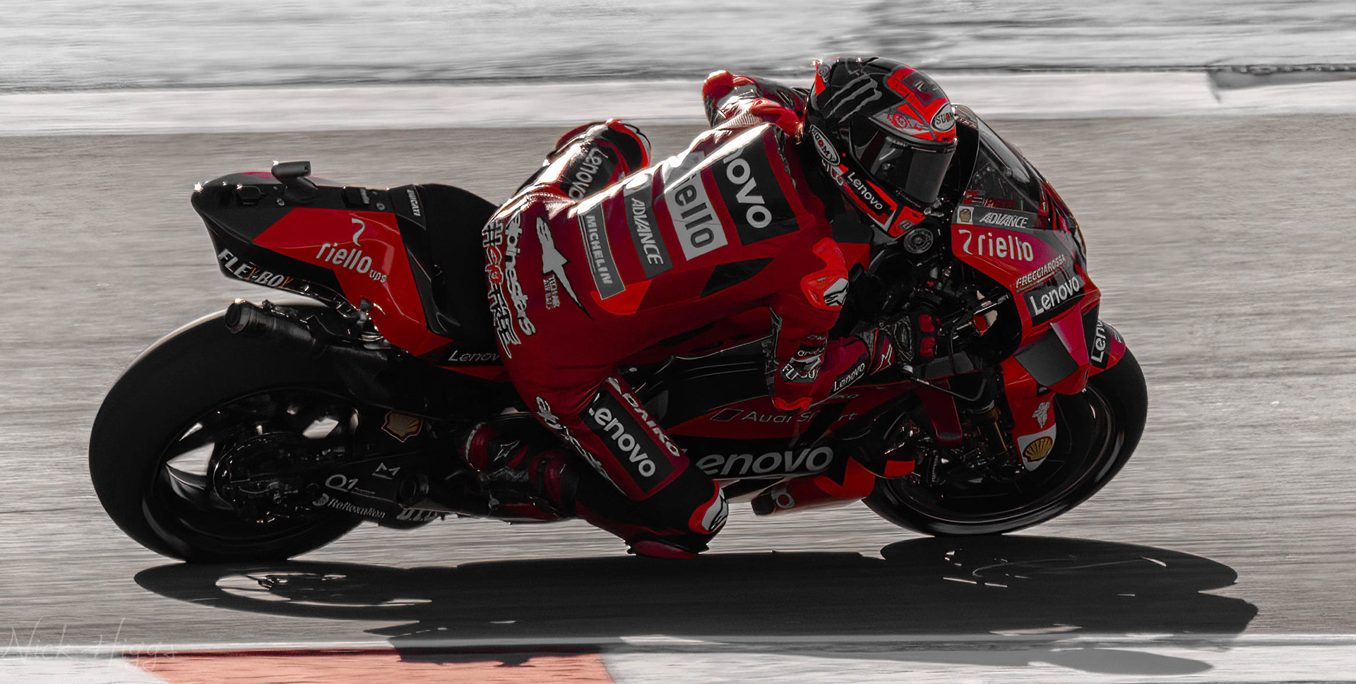 Selective colour edit. Jack Miller #43 - MotoGP