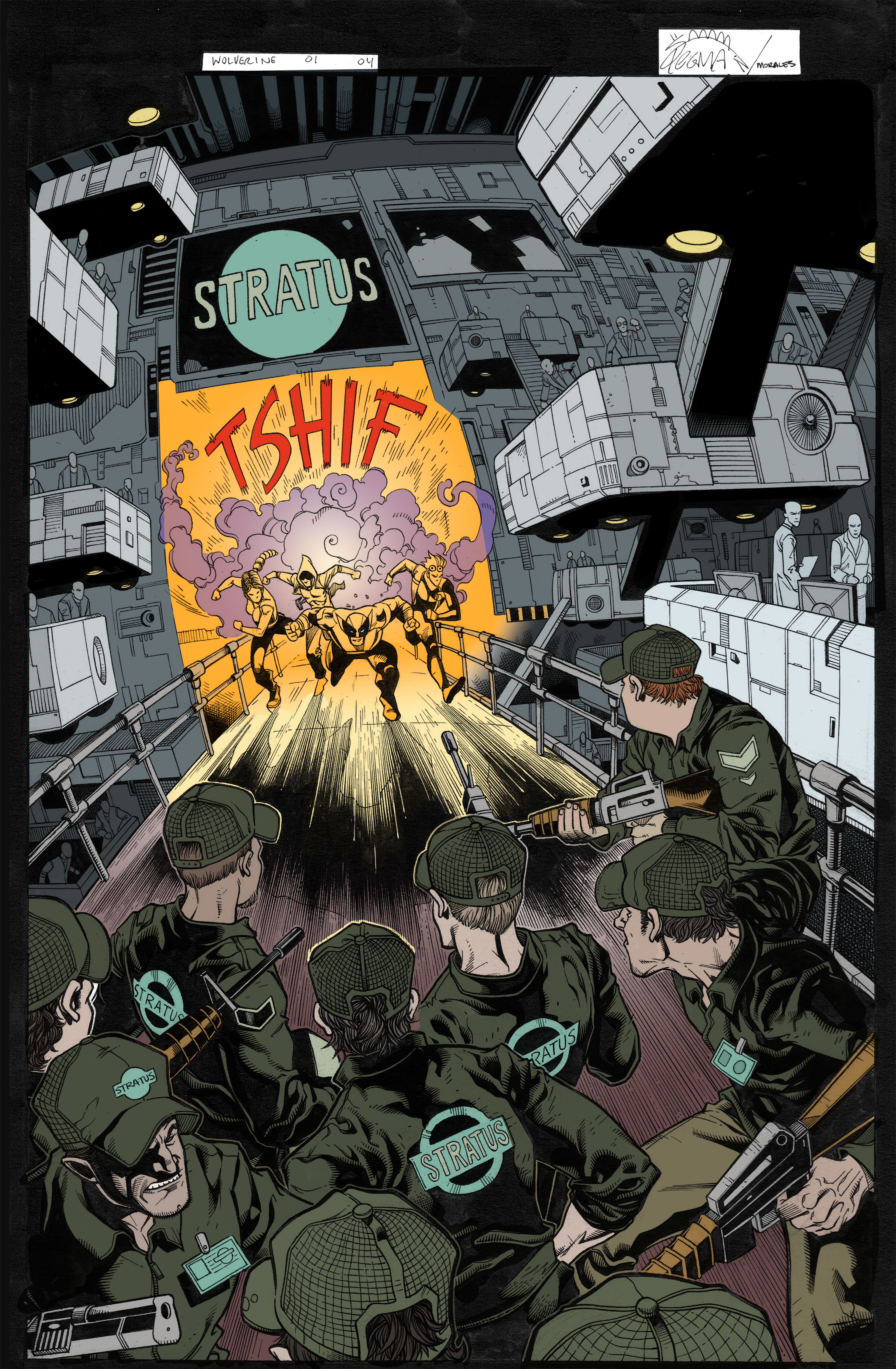 Mark Morales/Colors By BWard