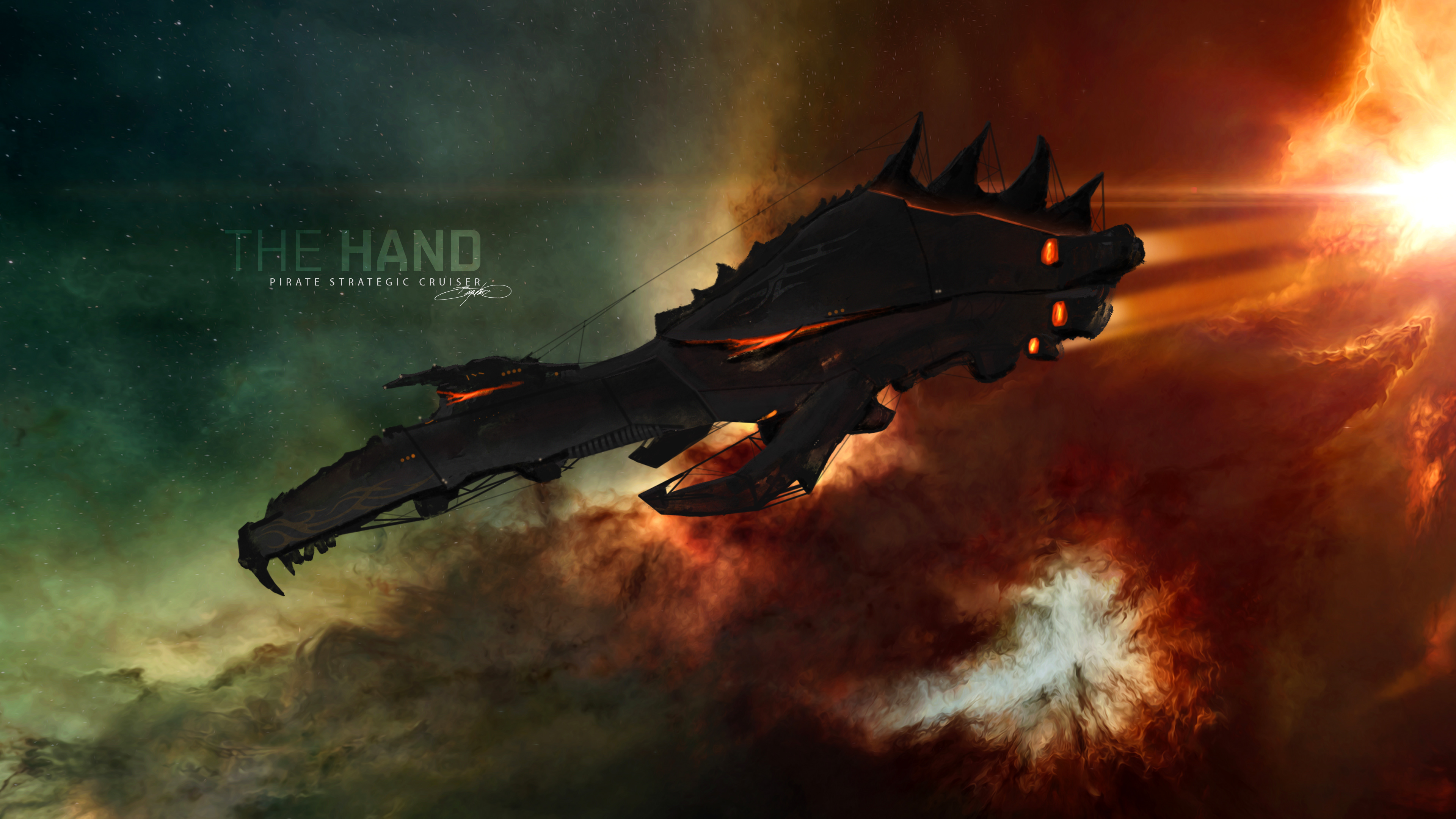 The Hand | Pirate Strategic Cruiser Concept
