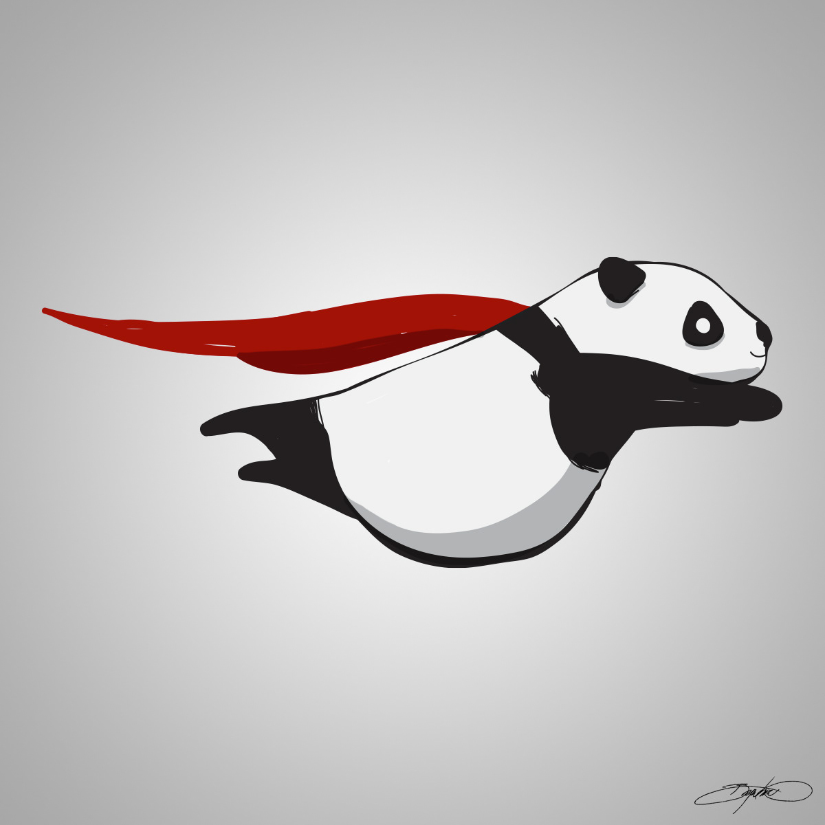Cute Panda Illustration