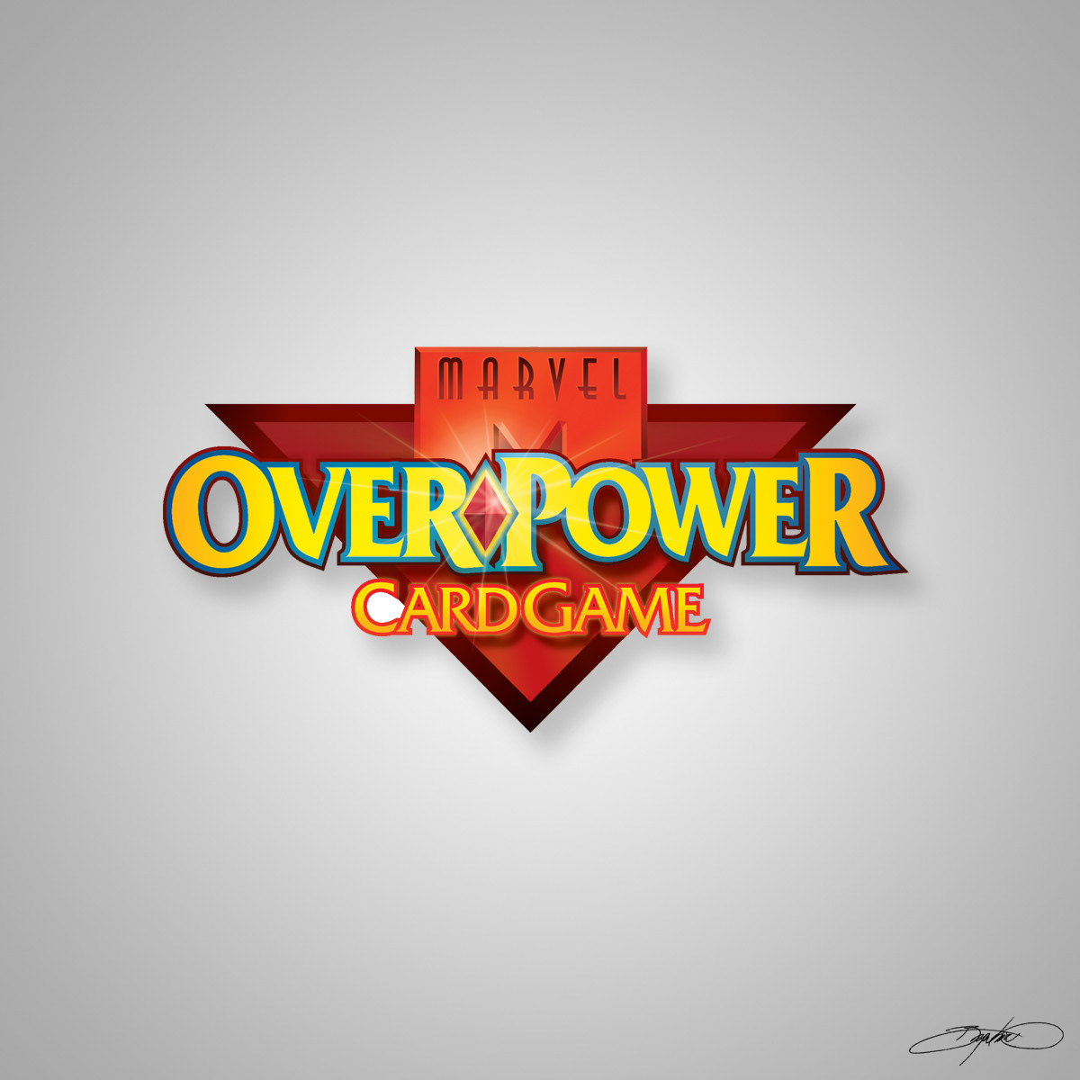 Marvel Entertainment Card Game branding