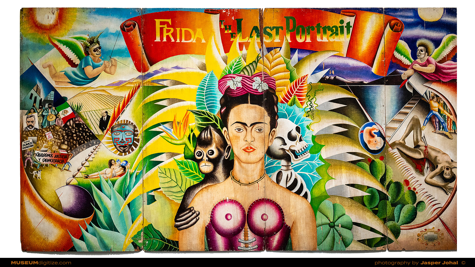 Marcos Raya “Frida the Last Portrait” 1985