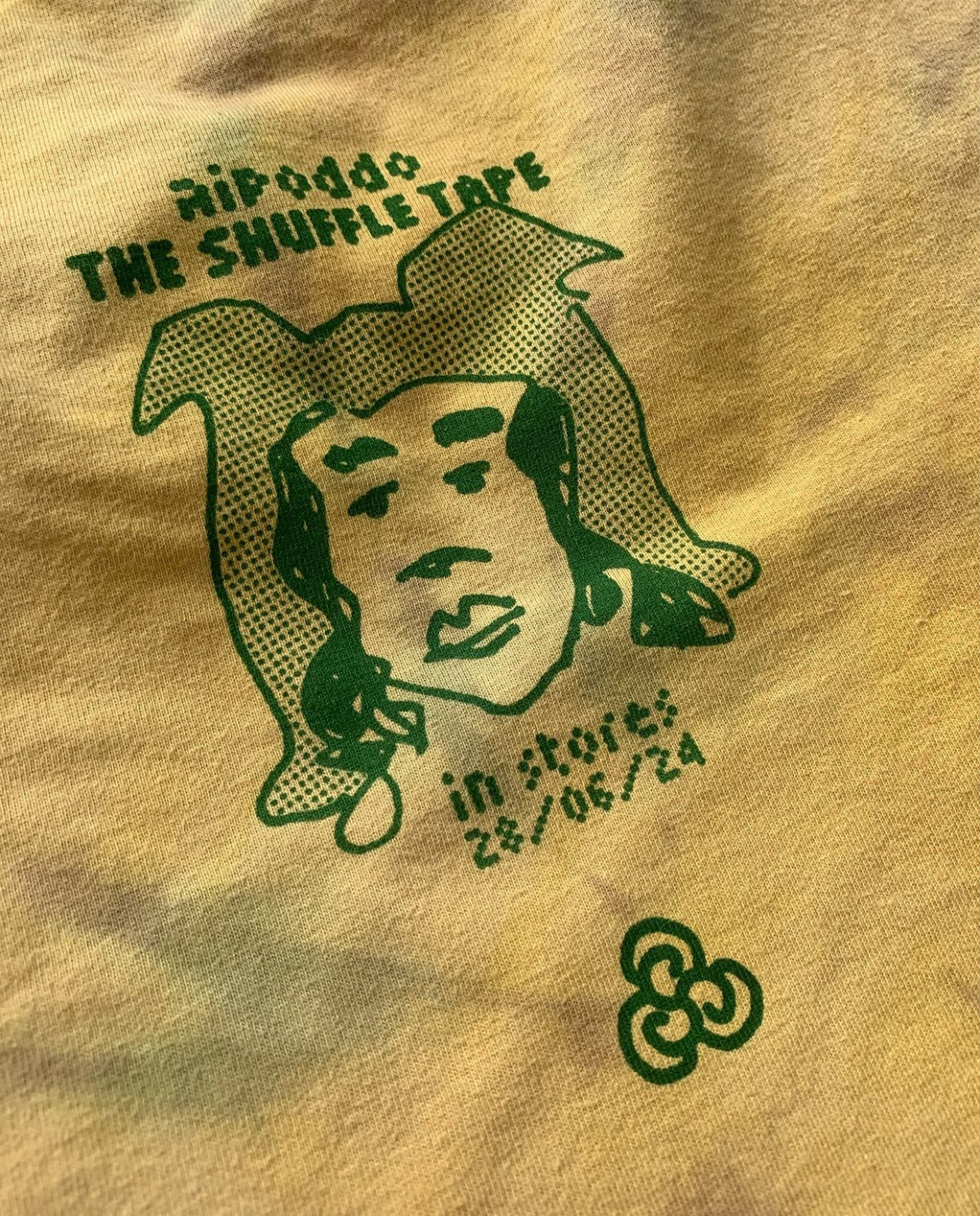 Hand-dyed & printed tees