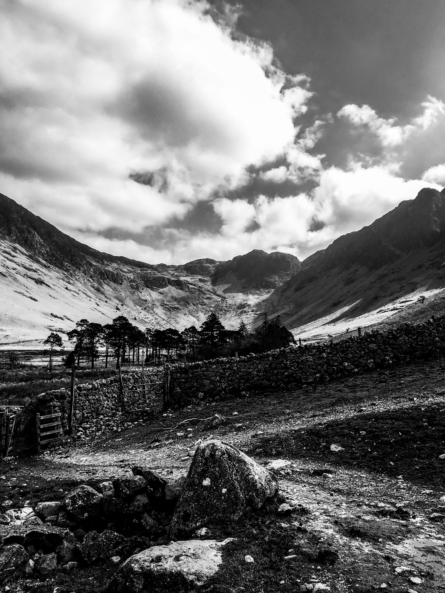 The Rock - Lake District National Park, Lake Buttermere, UK - 2019
