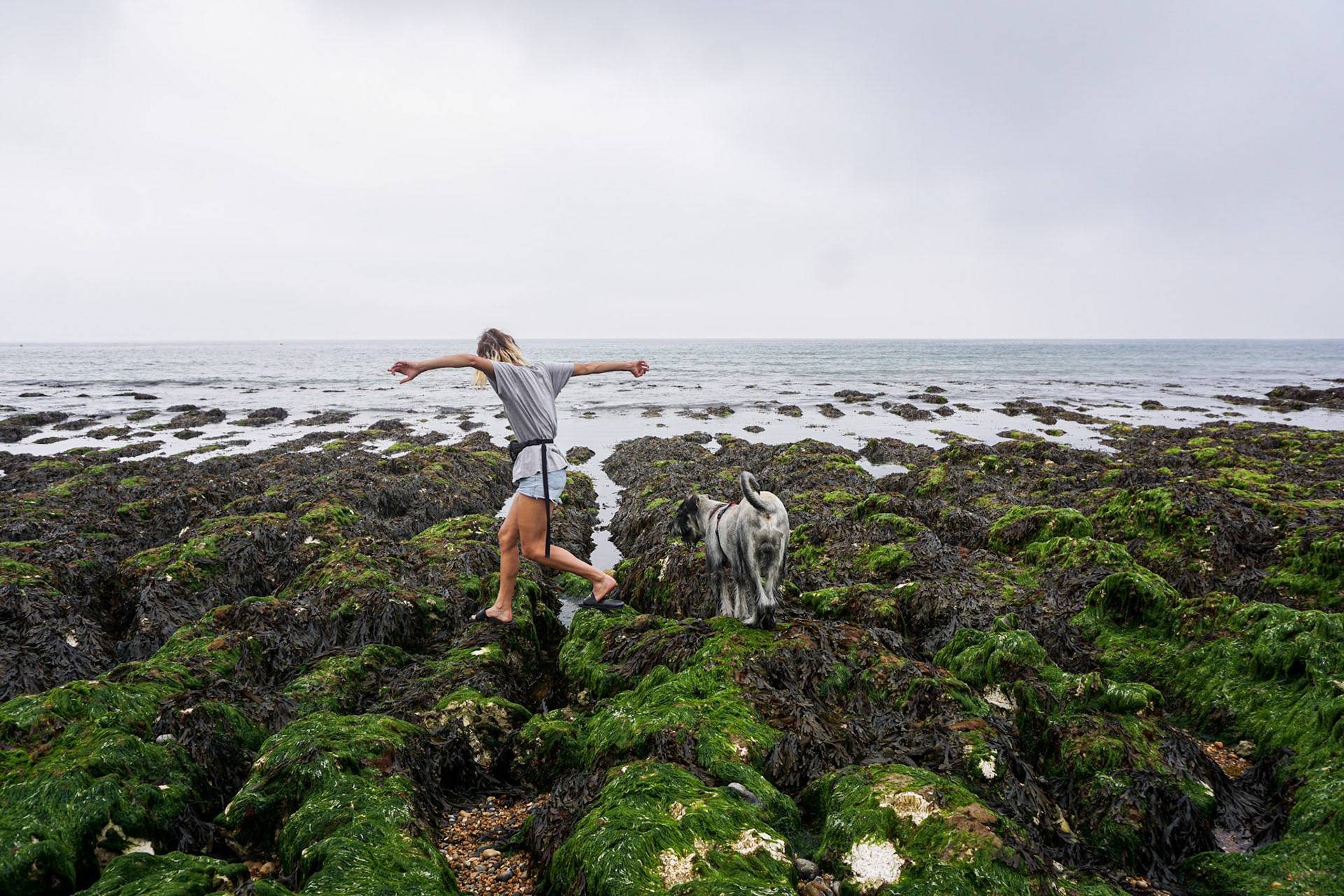 Green Jump (Chloe & Dennis) - Saltdean, UK - 2020