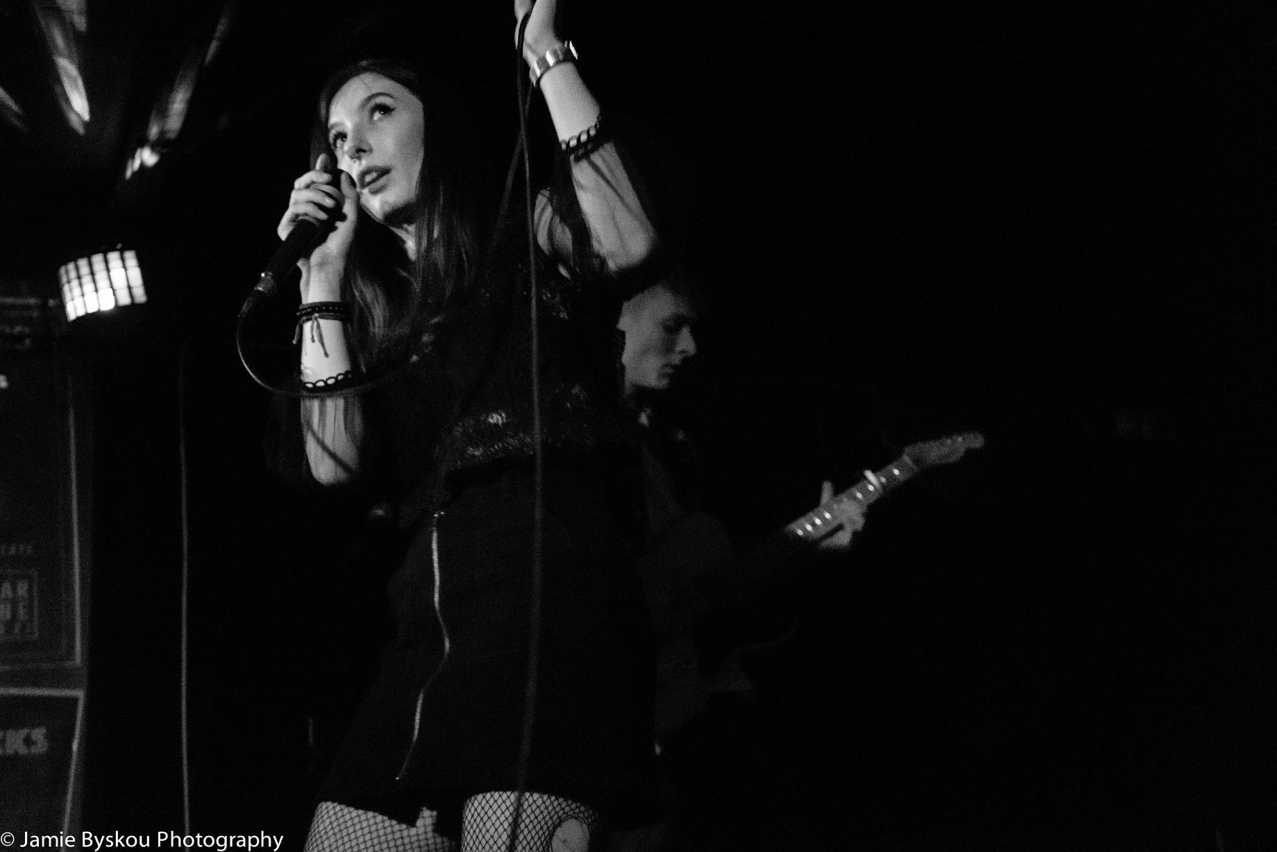 Persephone In The Underworld performing at The Phoenix Bar, High Wycombe - 2019, photo by Jamie Byskou