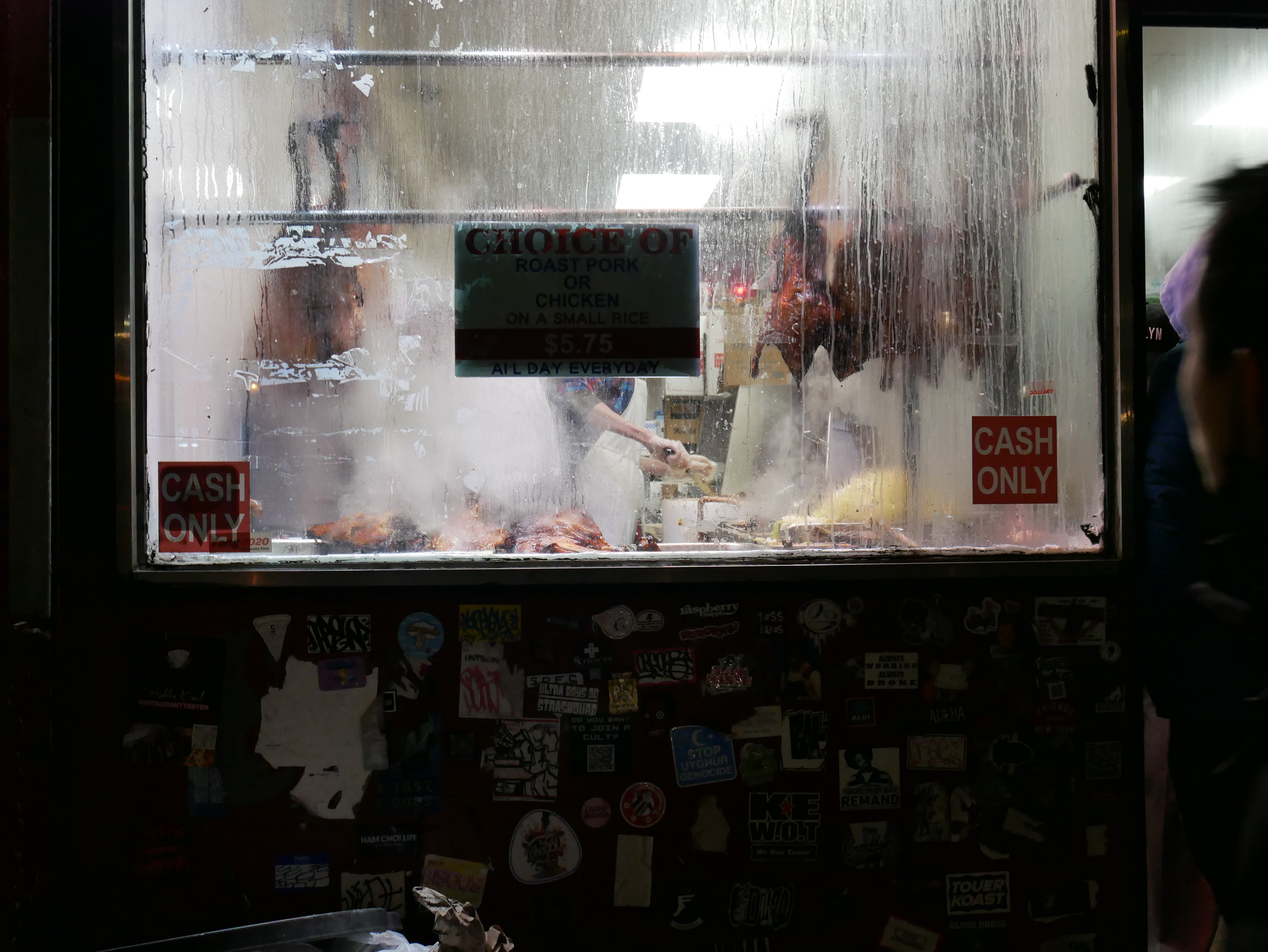 I can smell greasy duck.