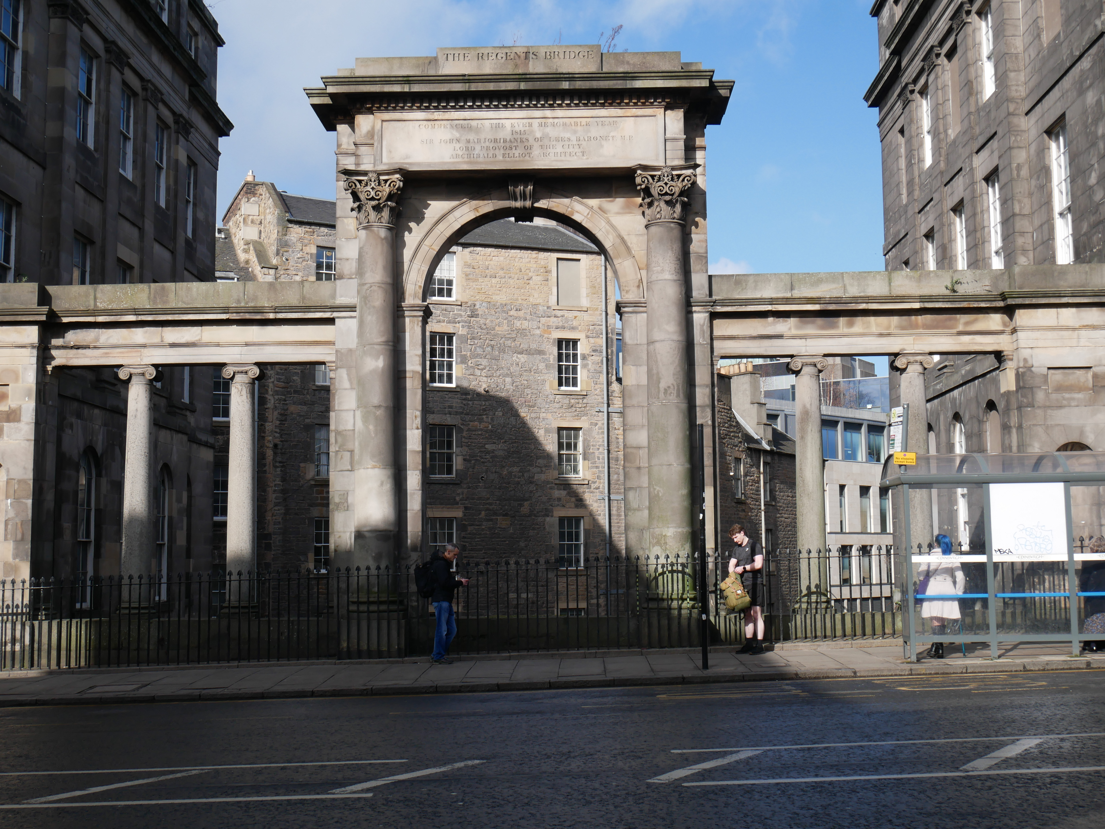 I can see an arch.