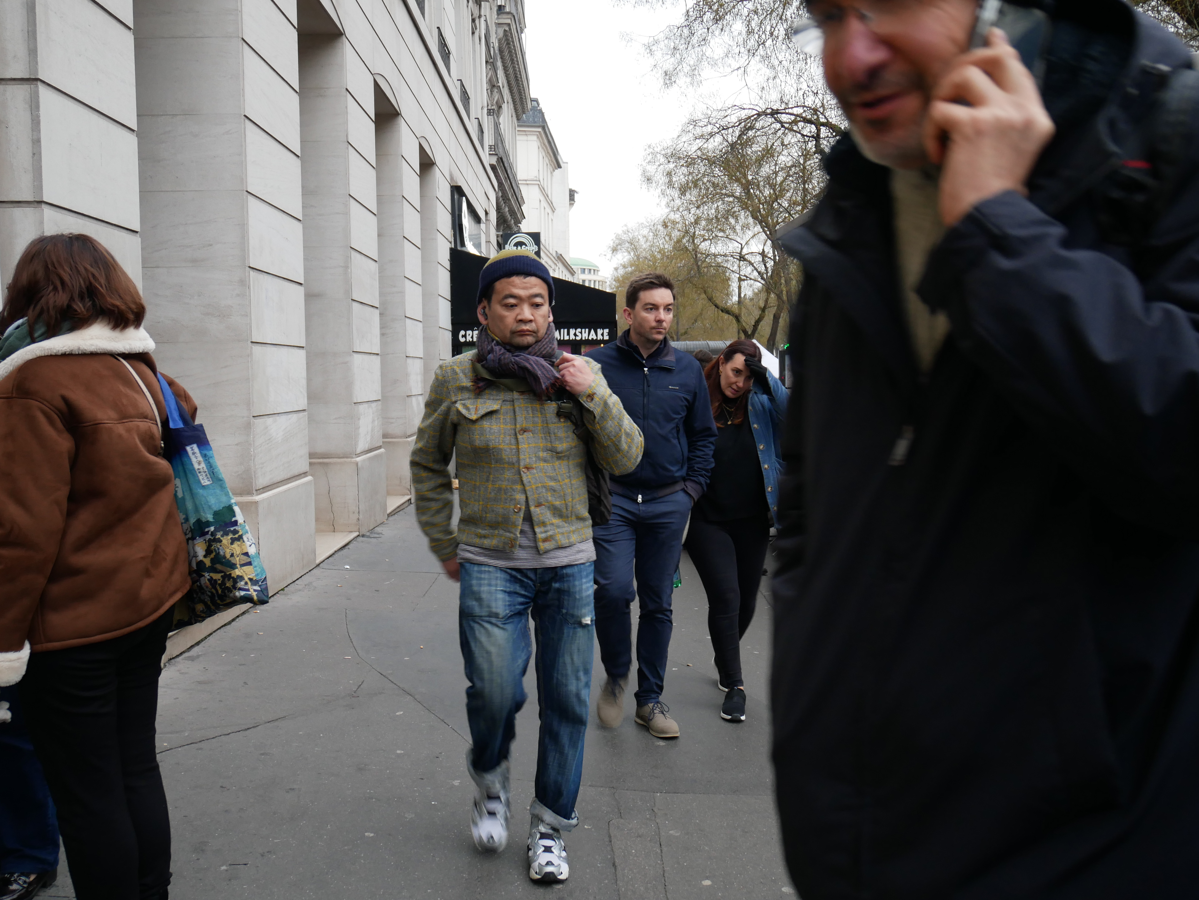 I can feel the cold.