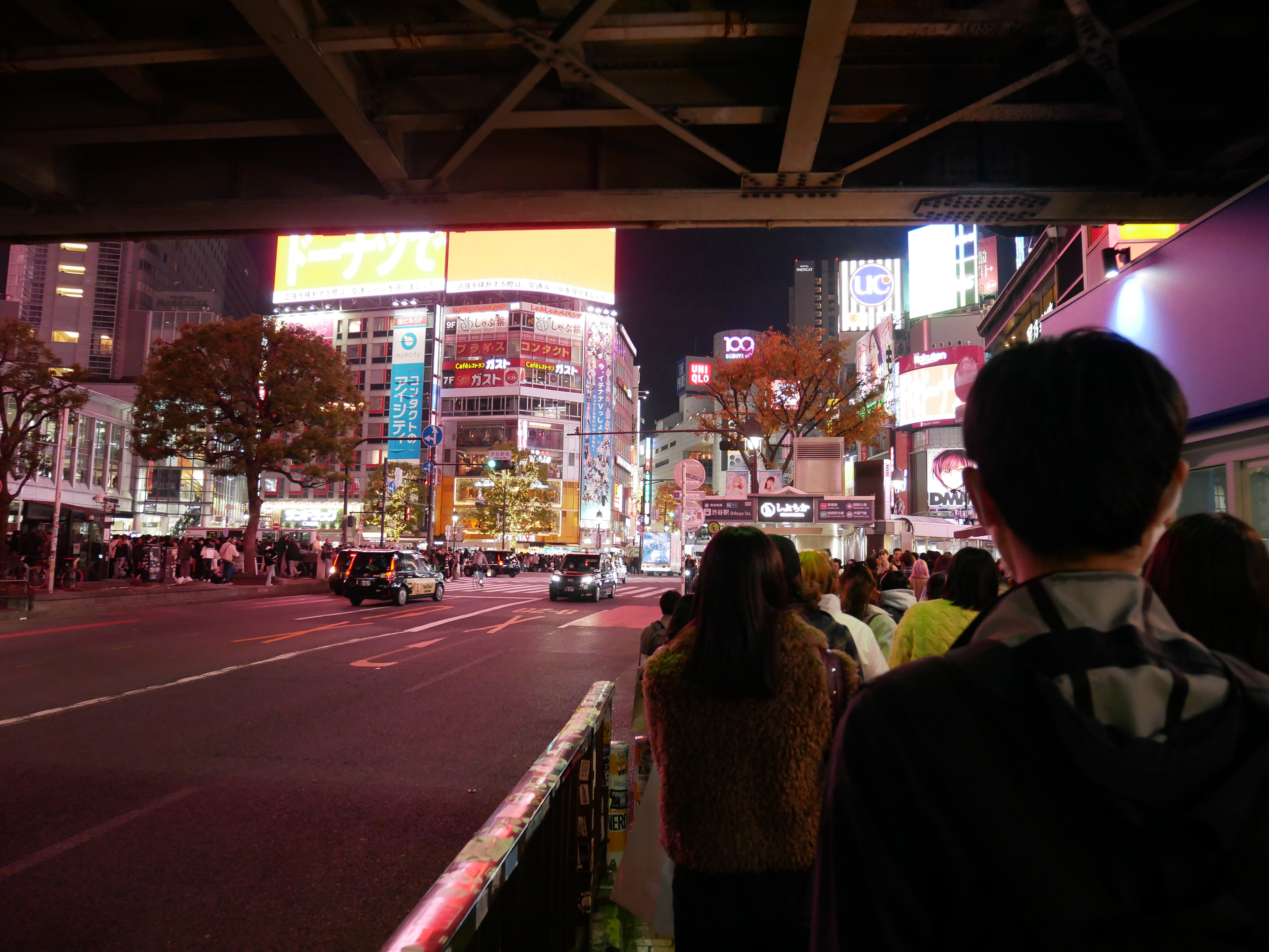 I can see Shibuya.