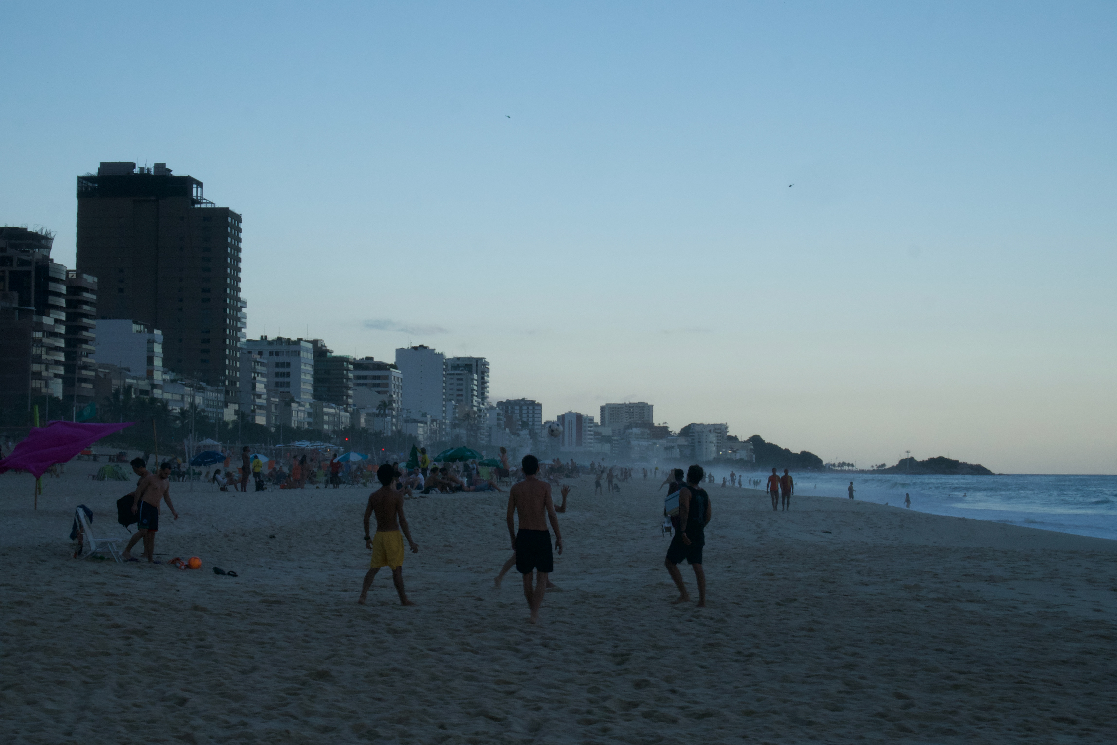 I can smell the beach.