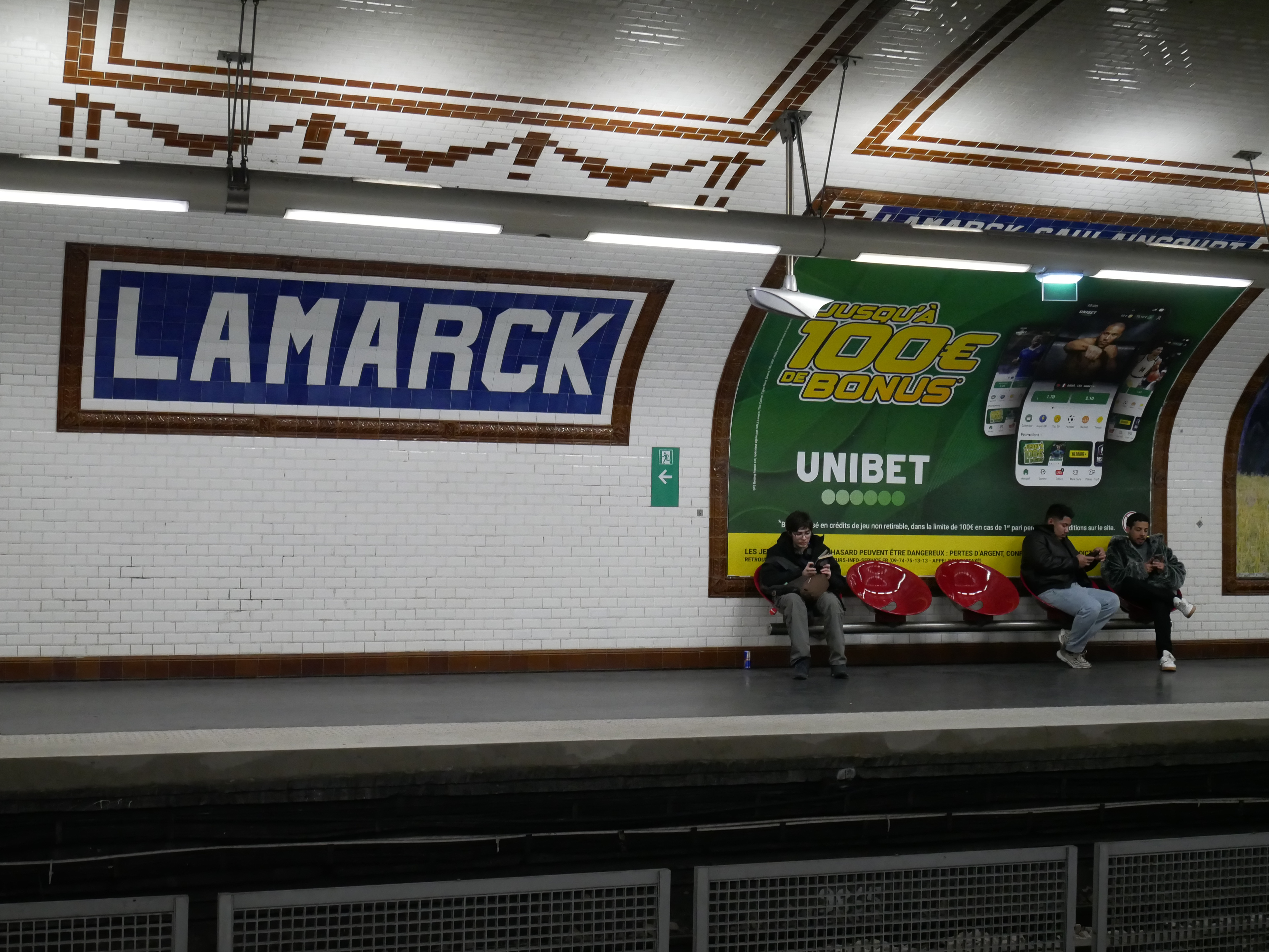 I can smell a station.