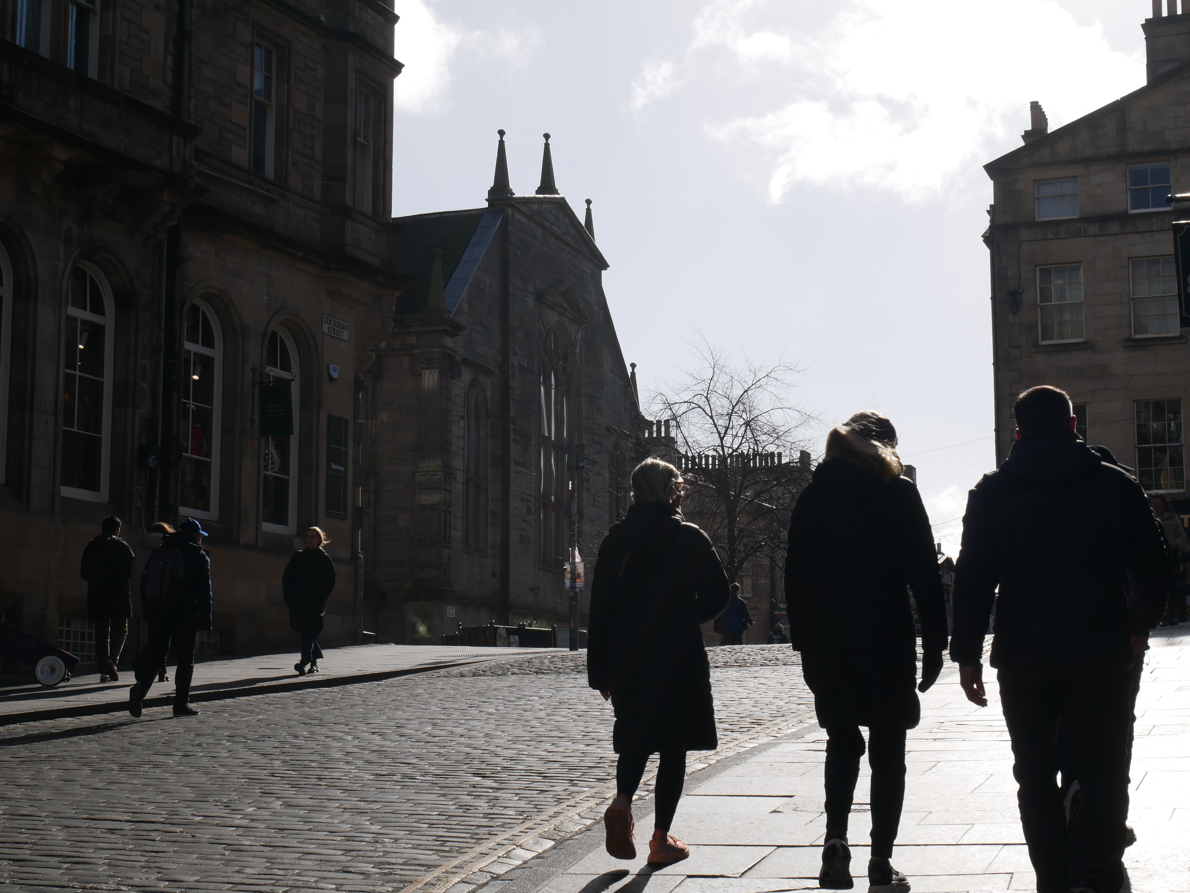 I can smell the cobblestone.