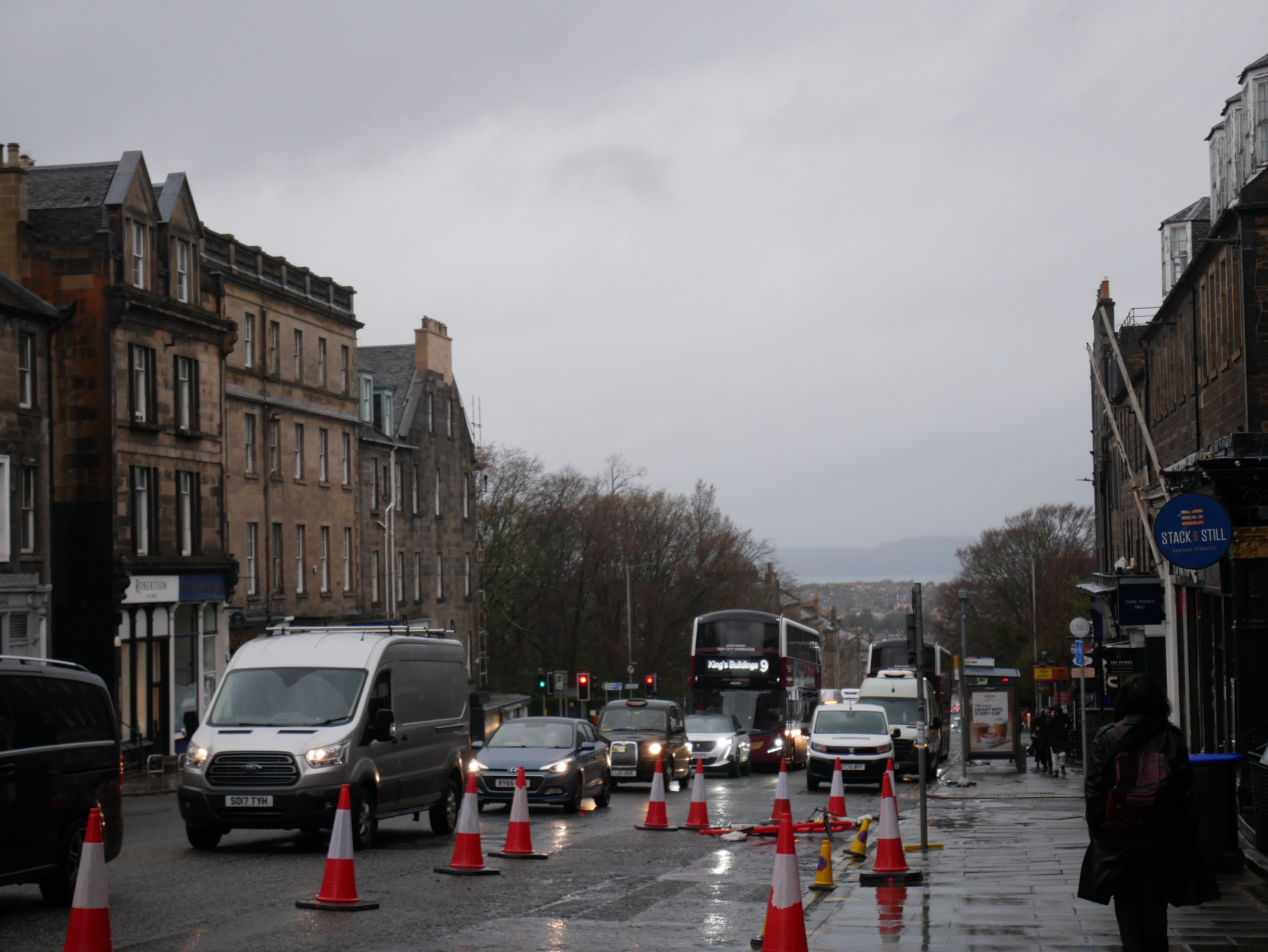 I can feel the cold.