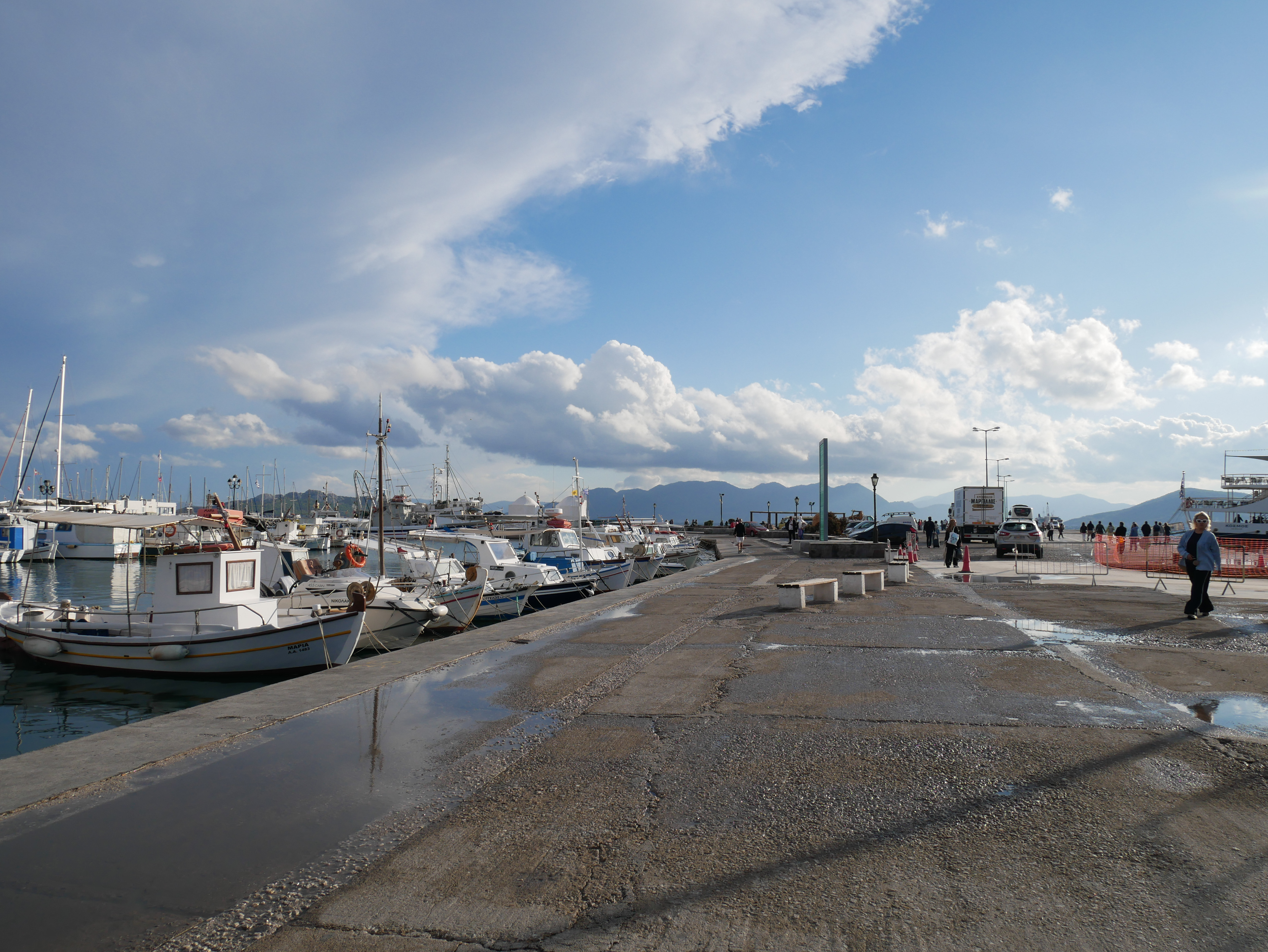 I can smell the dock.