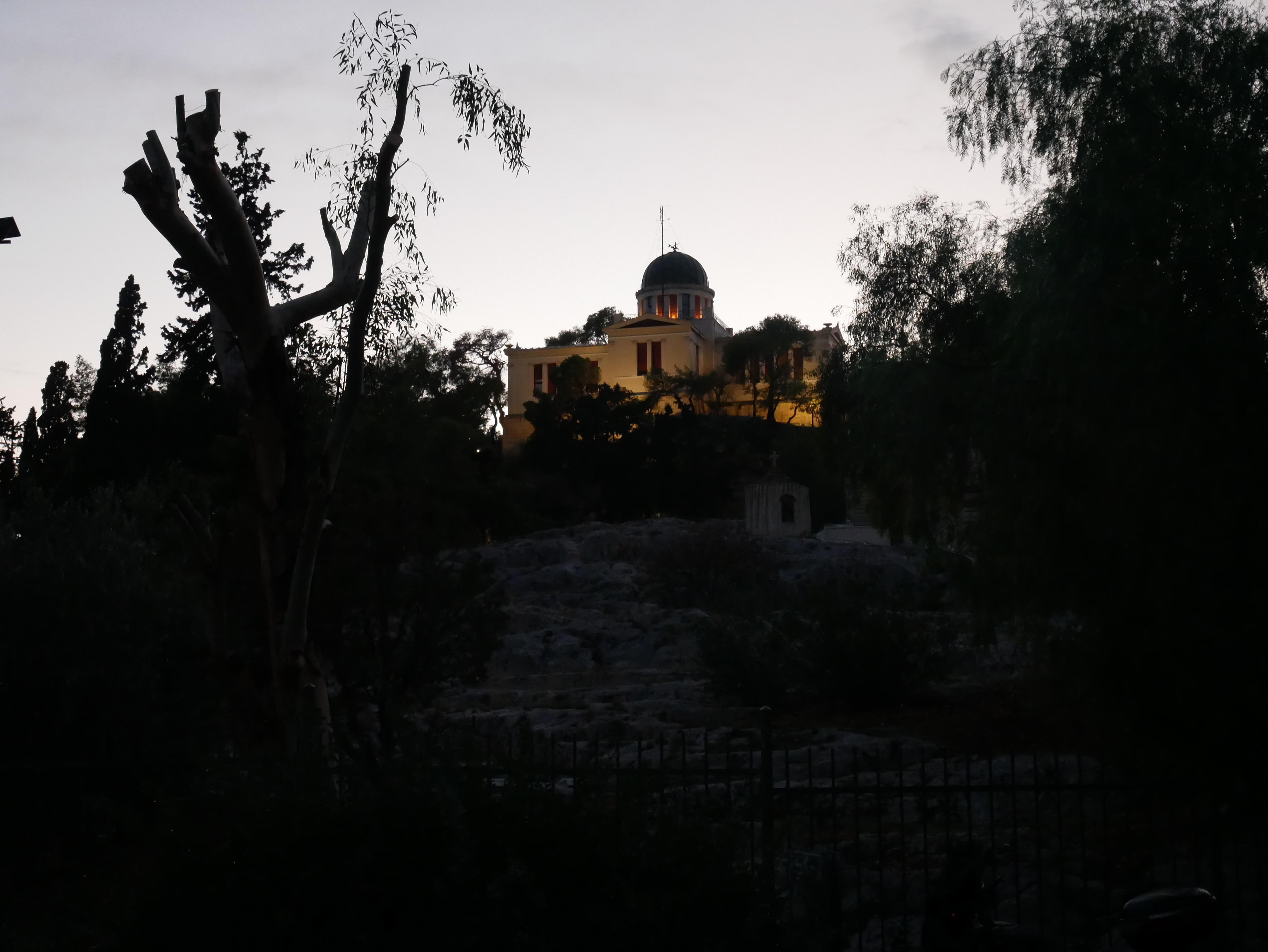 I can see the observatory.