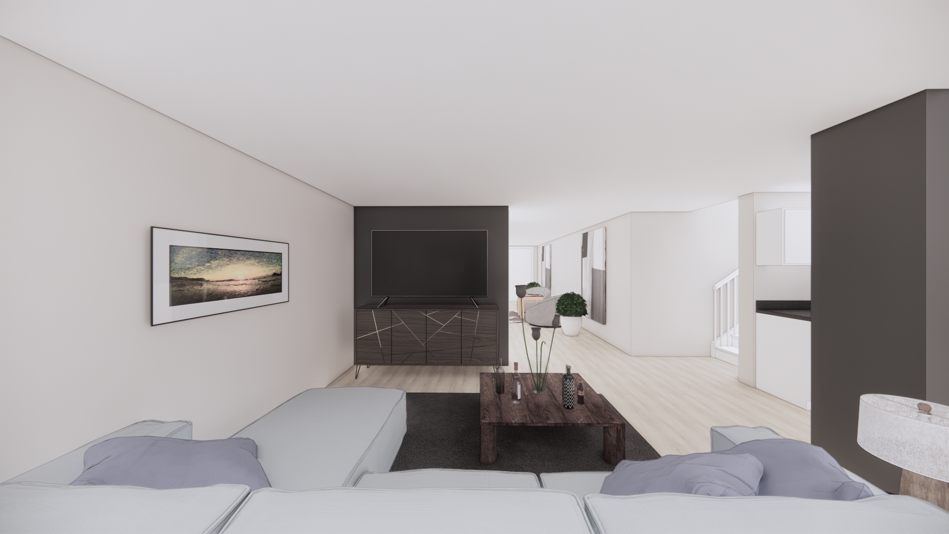 Proposed Design (Living Room)