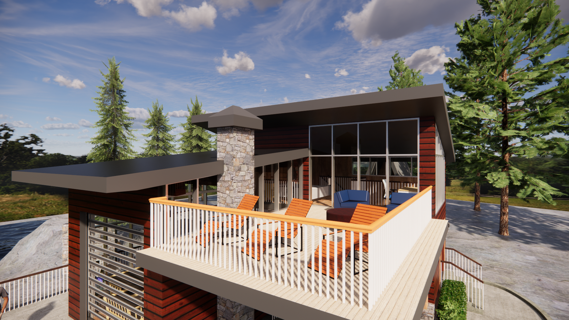 Upper Loft Deck