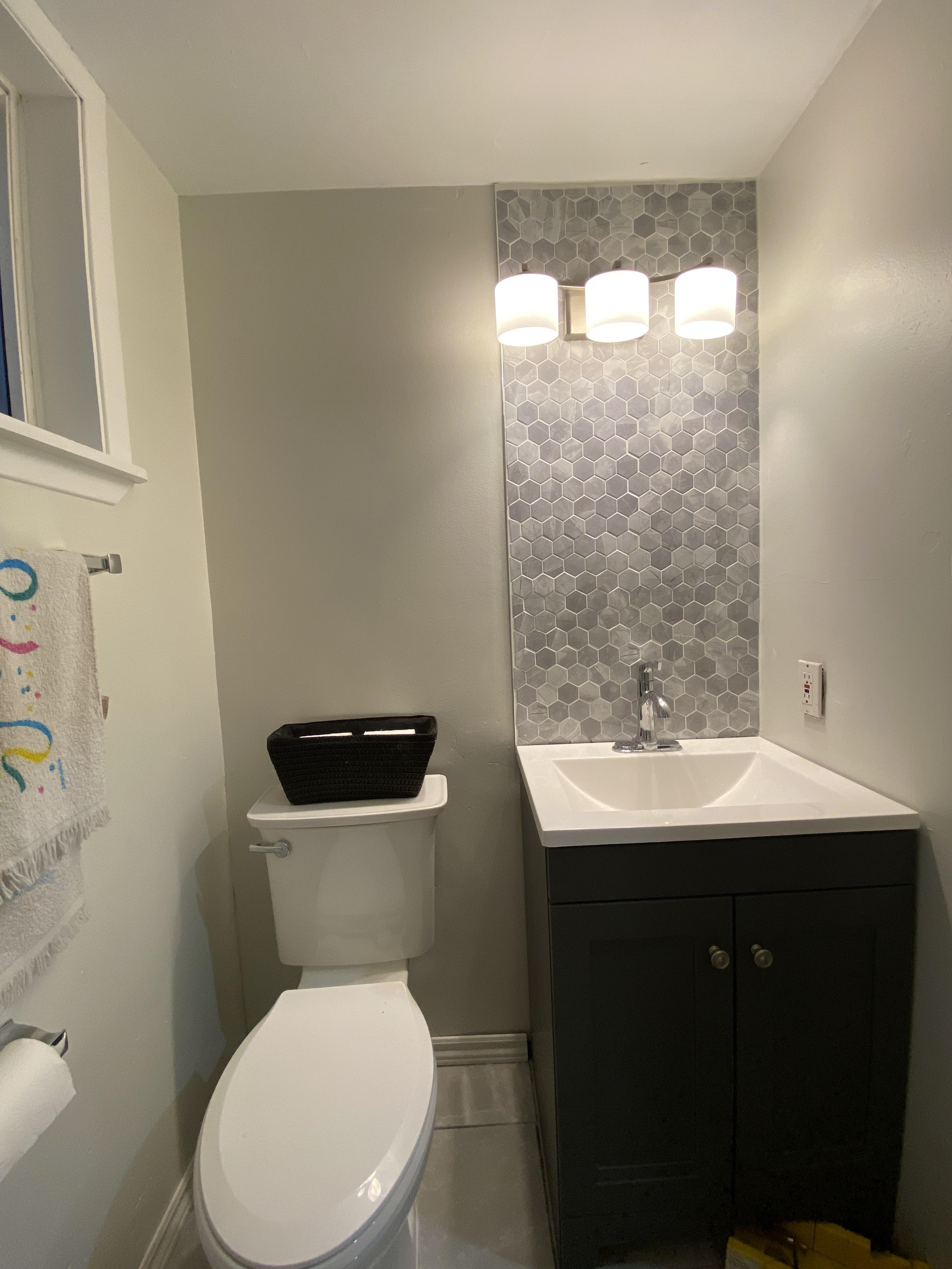 Vanity Backsplash