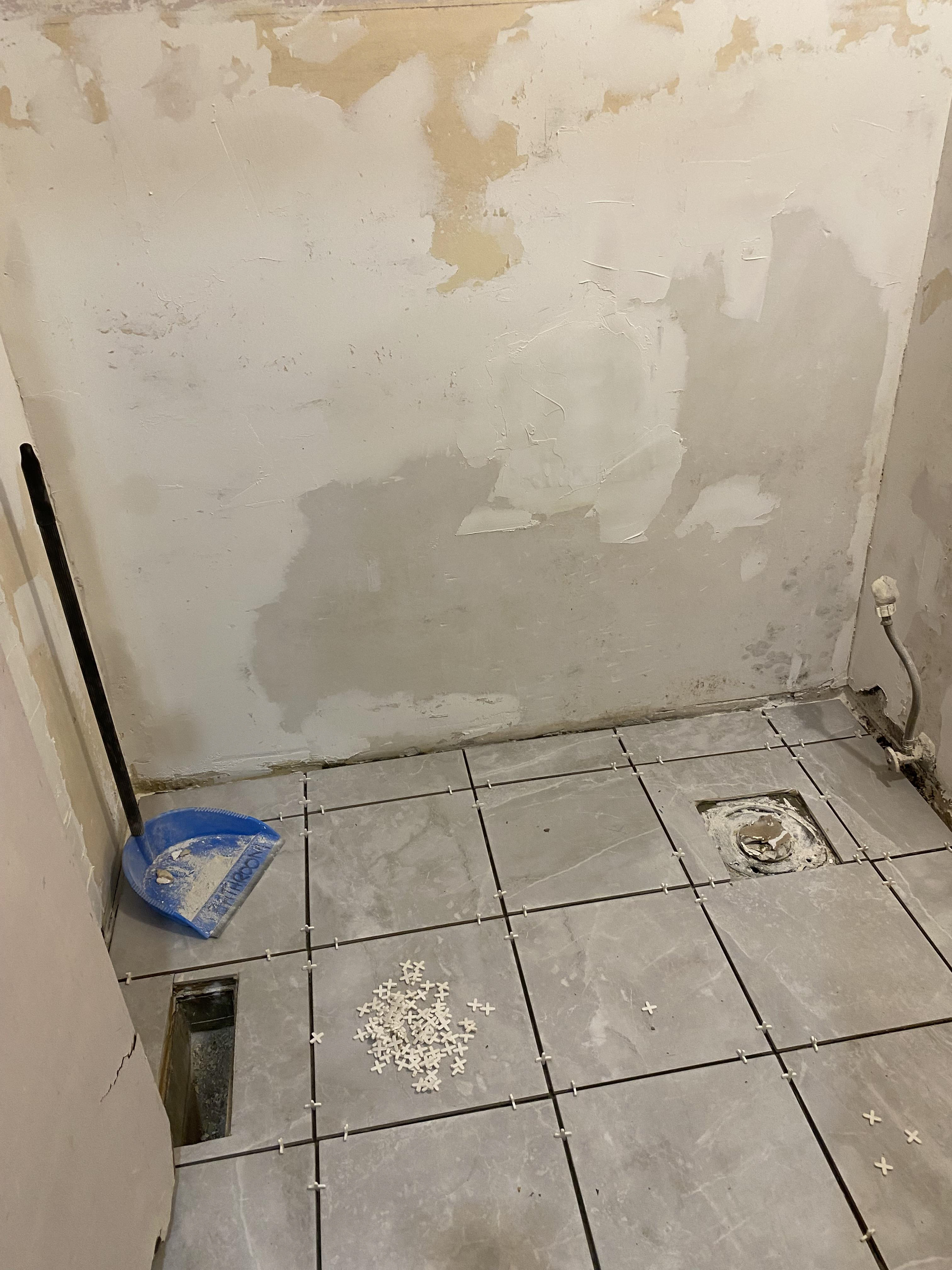 New Floor Tile Installation