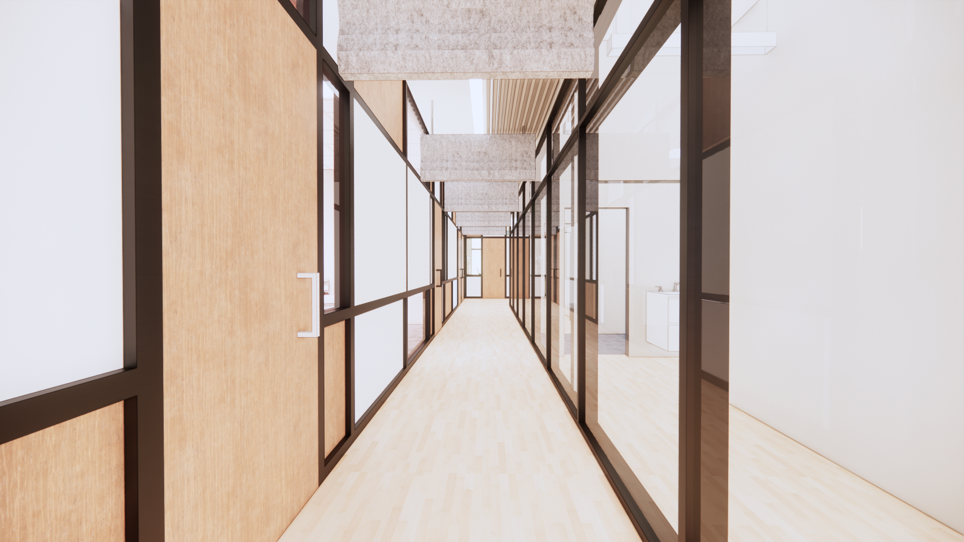 Upper Level Corridor