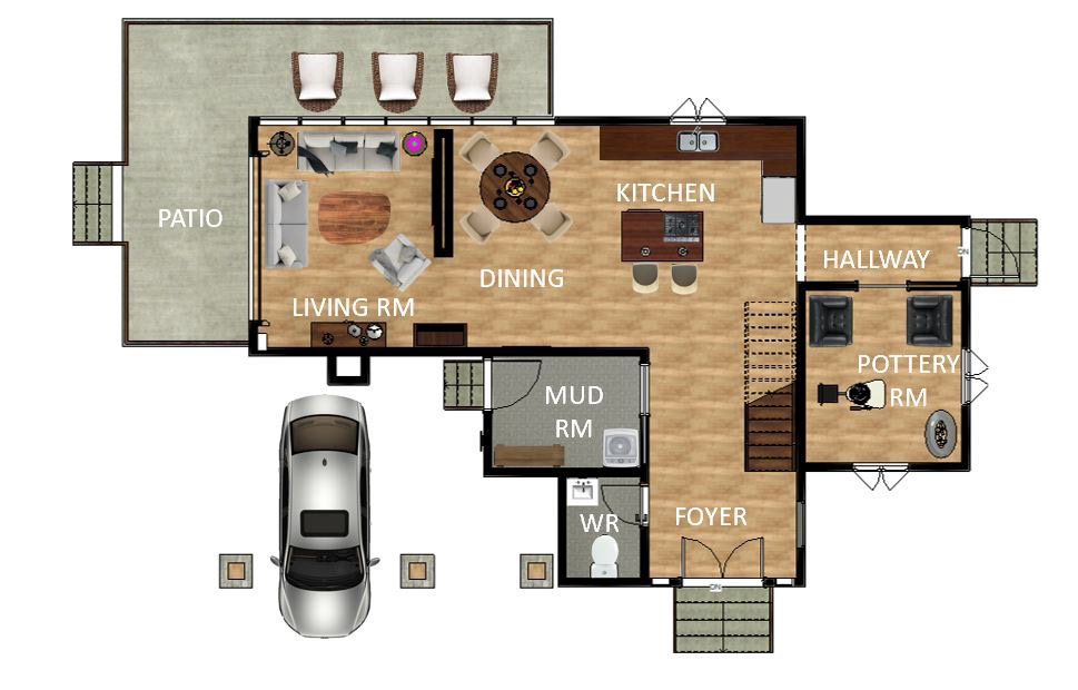 Lower Level Floor Plan