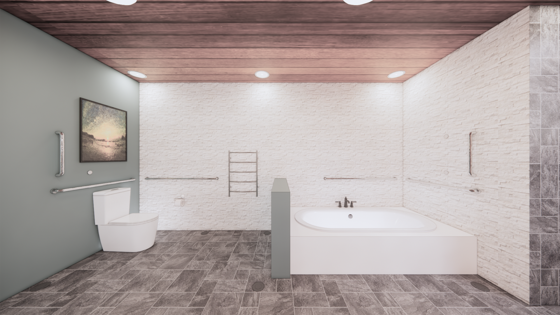 Bathtub/Water Closet
