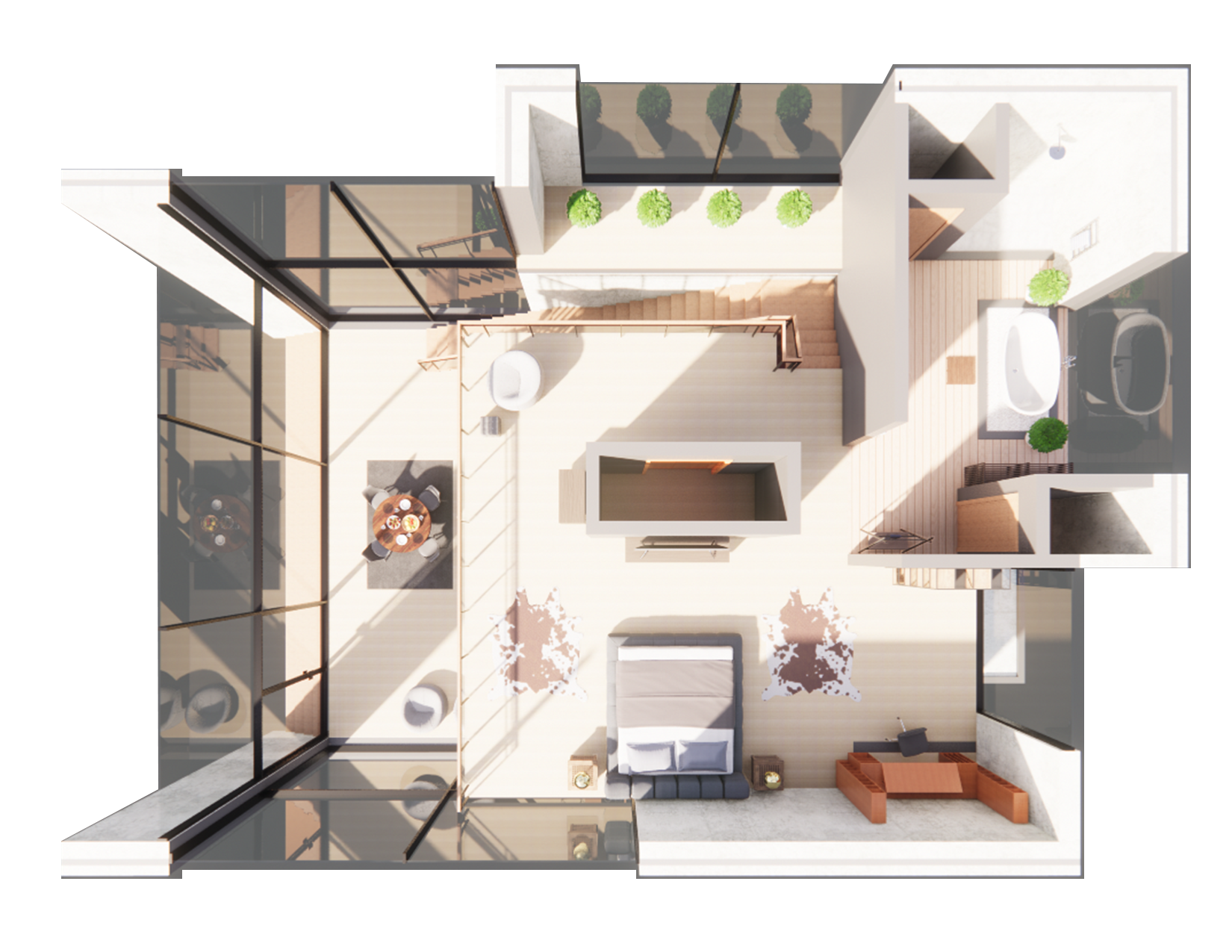 Upper Level Floor Plan
