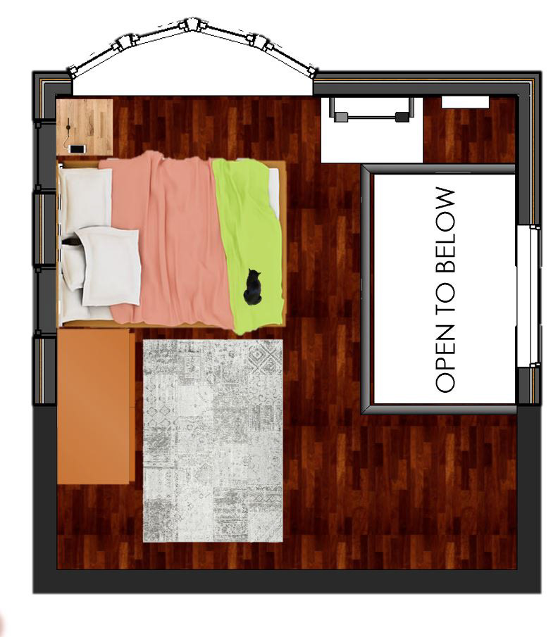 Upper Level Floor Plan