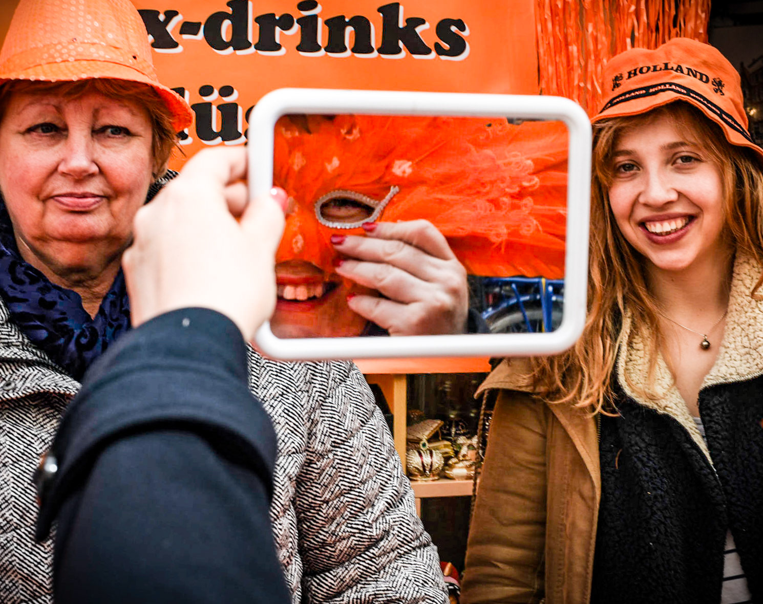 On Kings Day everything gets very orange