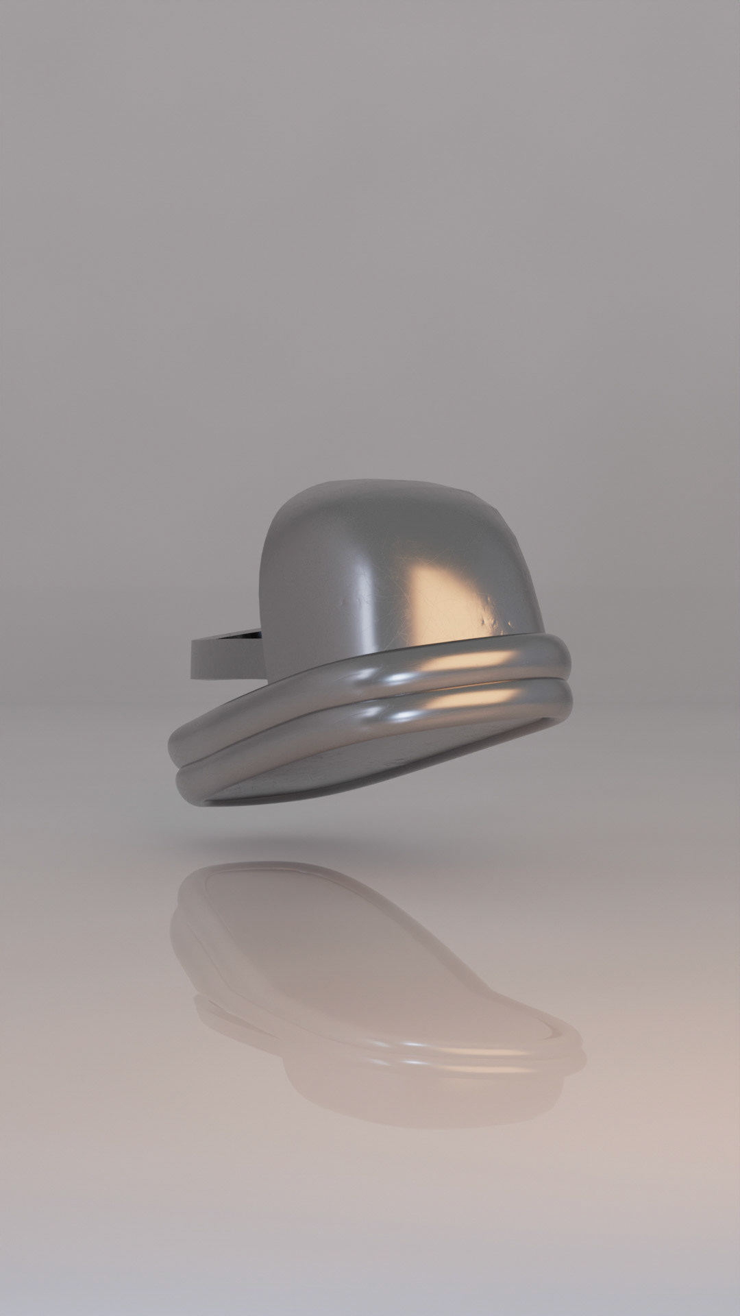 Chrome Duck Shoe