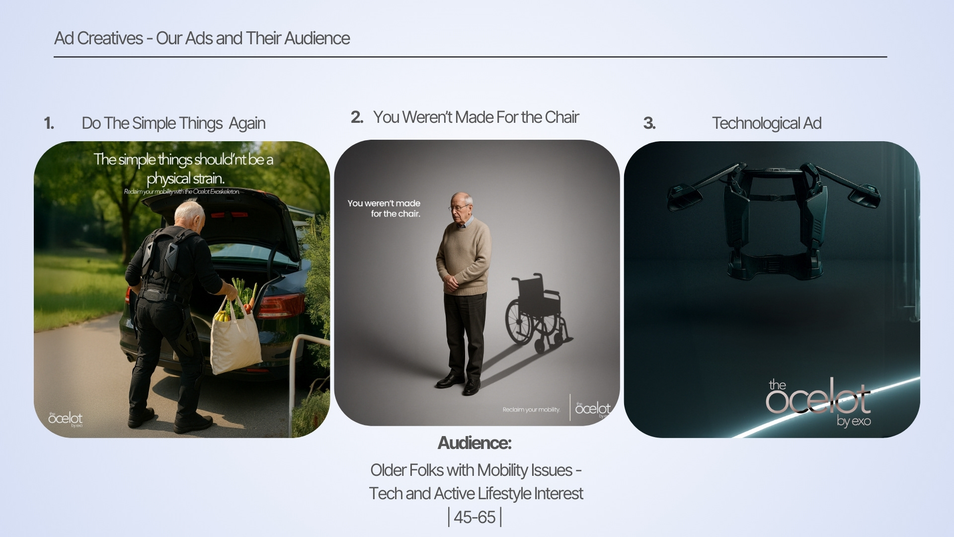 the ads we used
