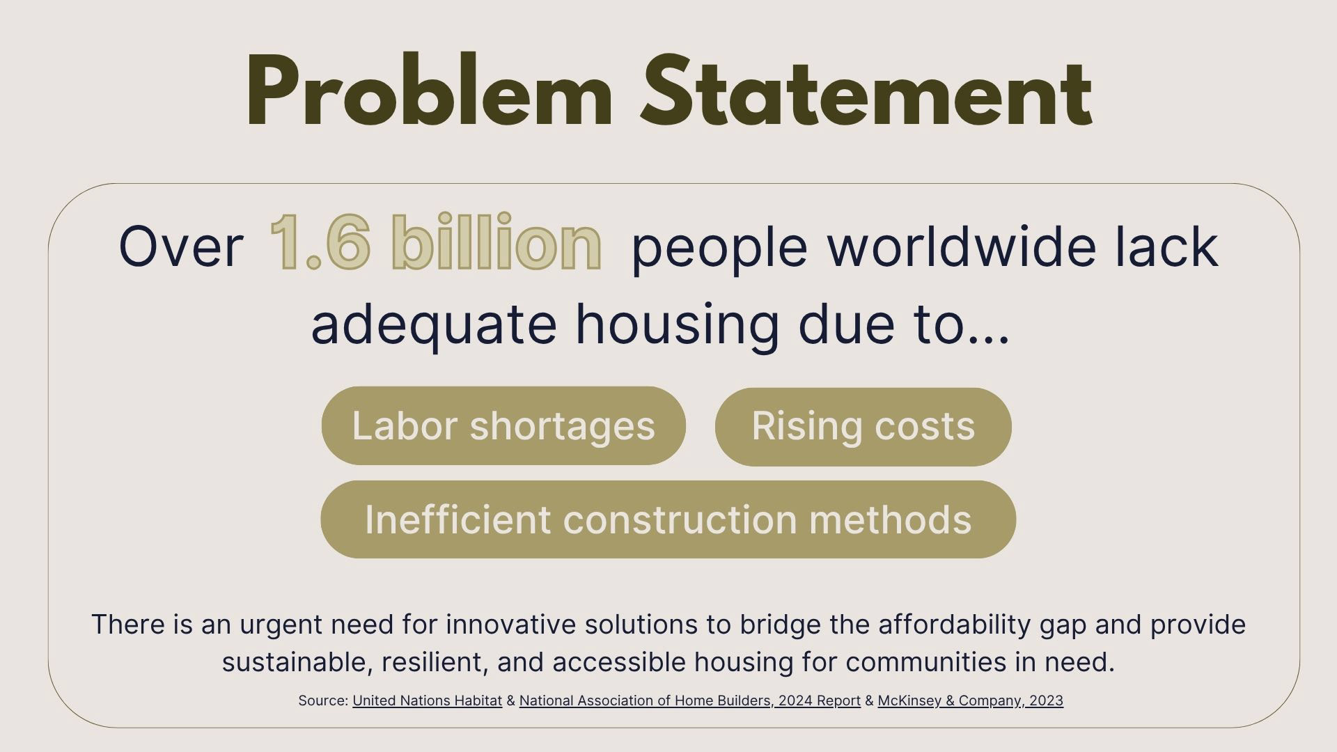 problem statement