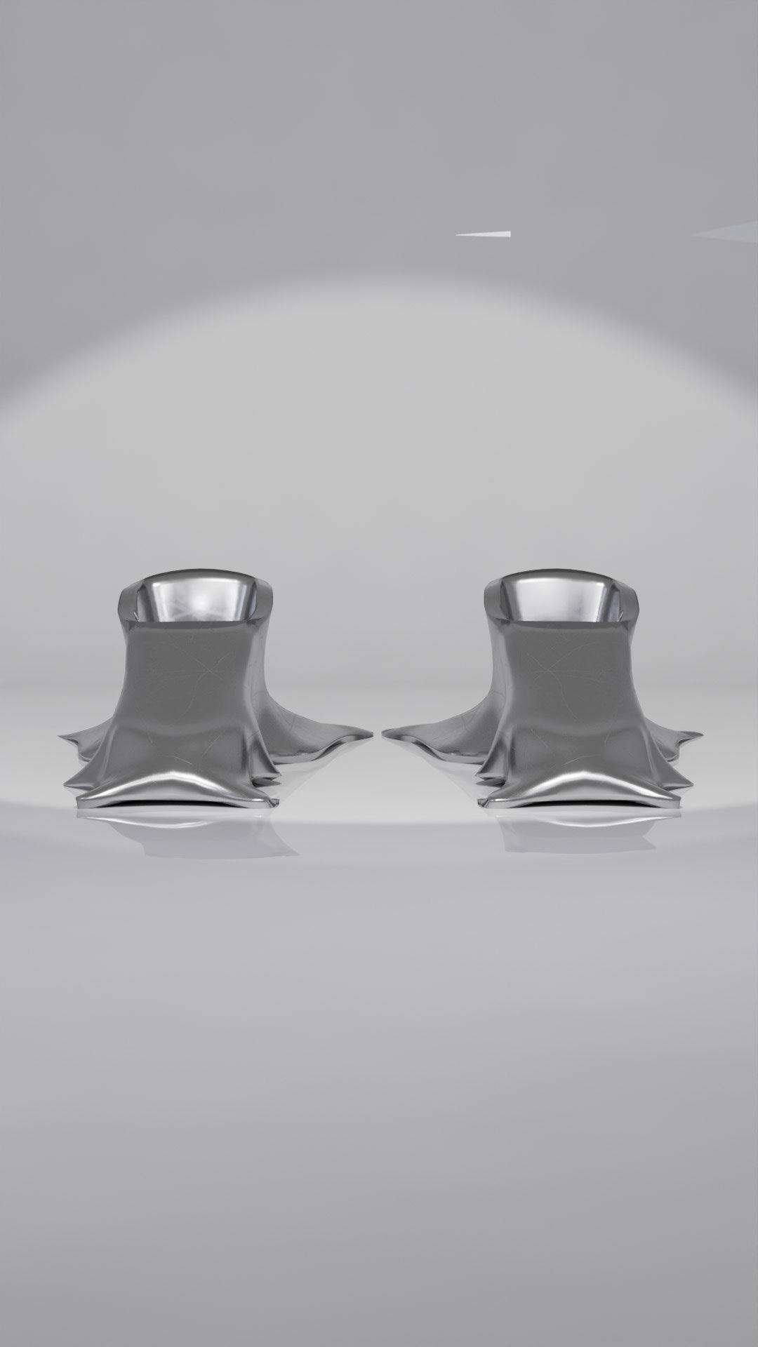Chrome Vulture Shoe Front View