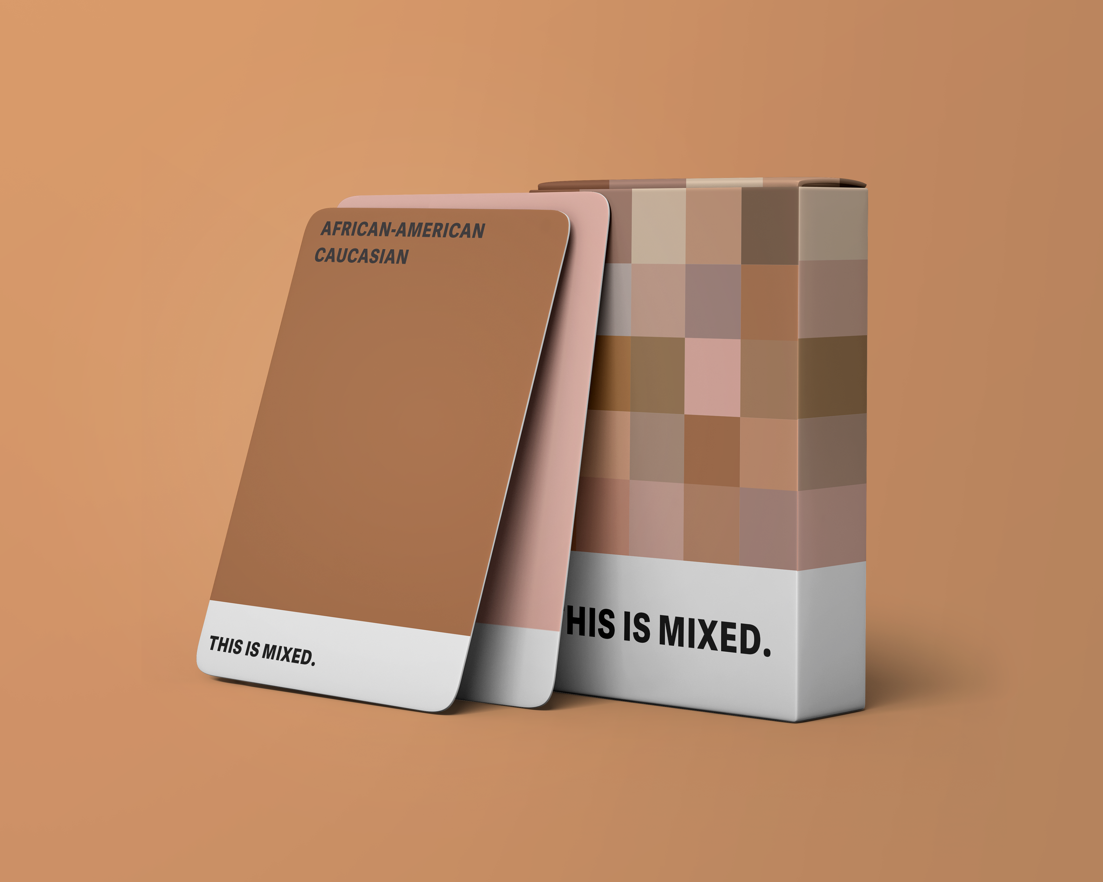 MIXED Swatch Cards + Packaging